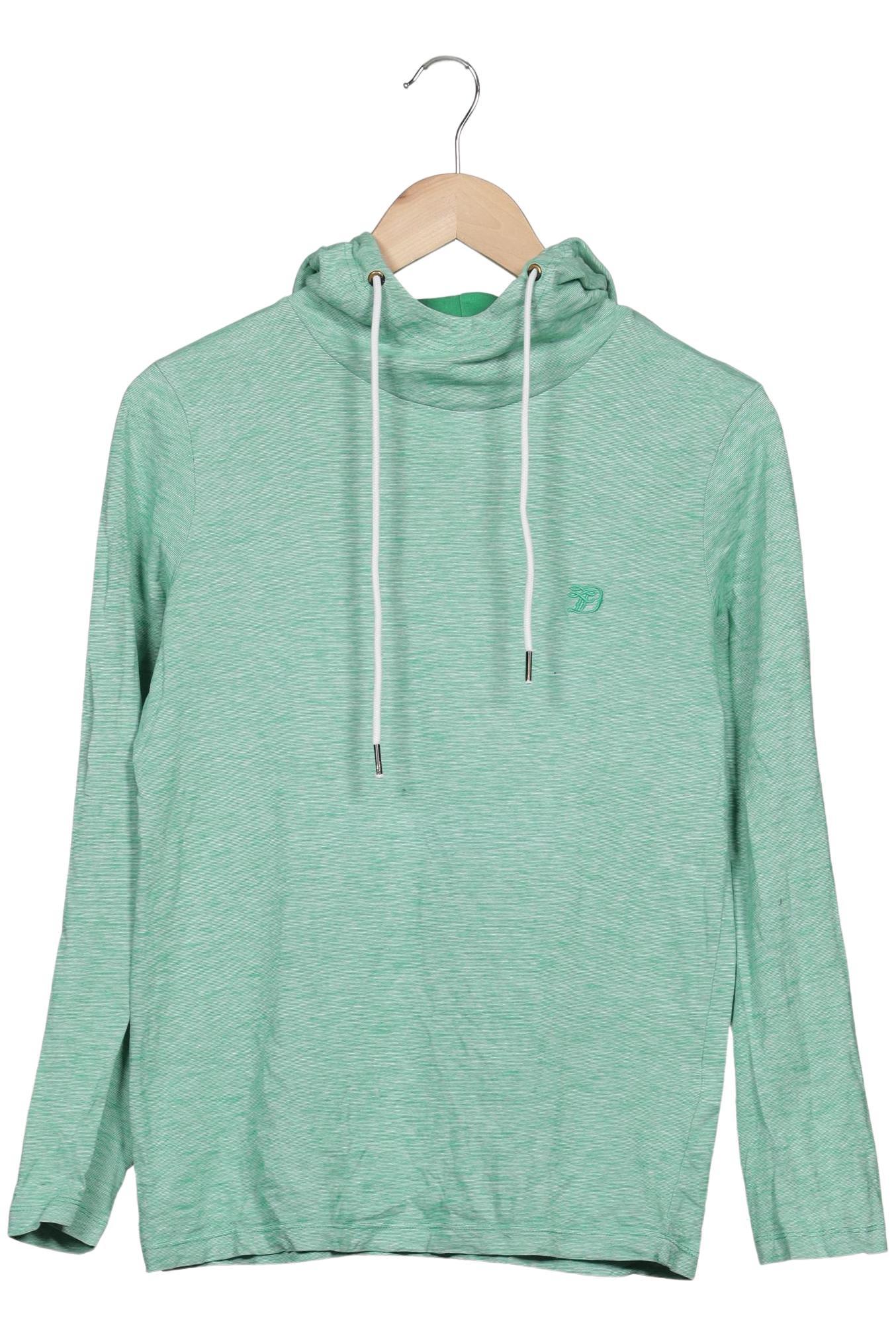 

TOM Tailor Denim Damen Kapuzenpullover, grün, Gr. 36