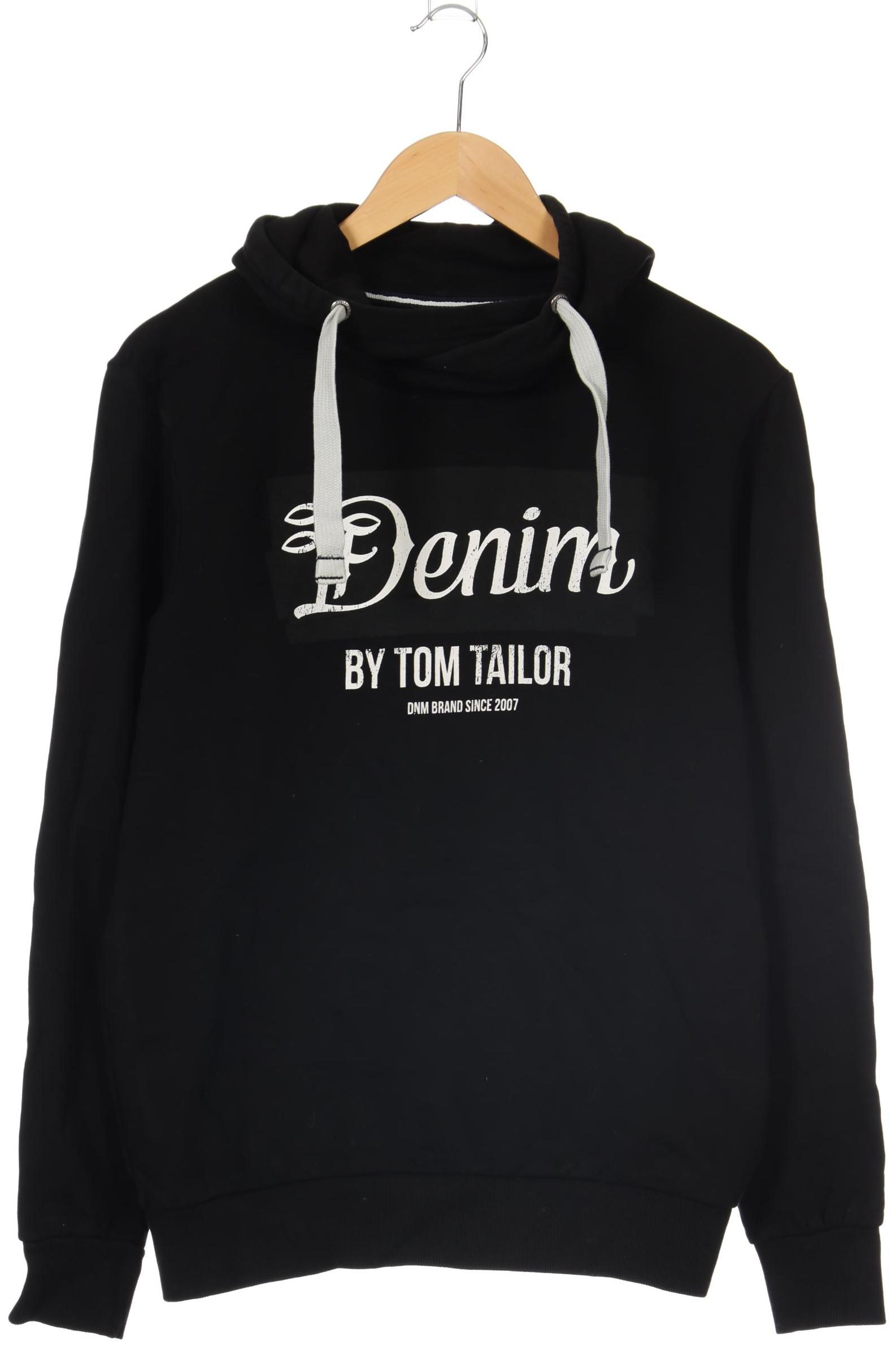 

TOM Tailor Denim Herren Kapuzenpullover, schwarz, Gr. 48