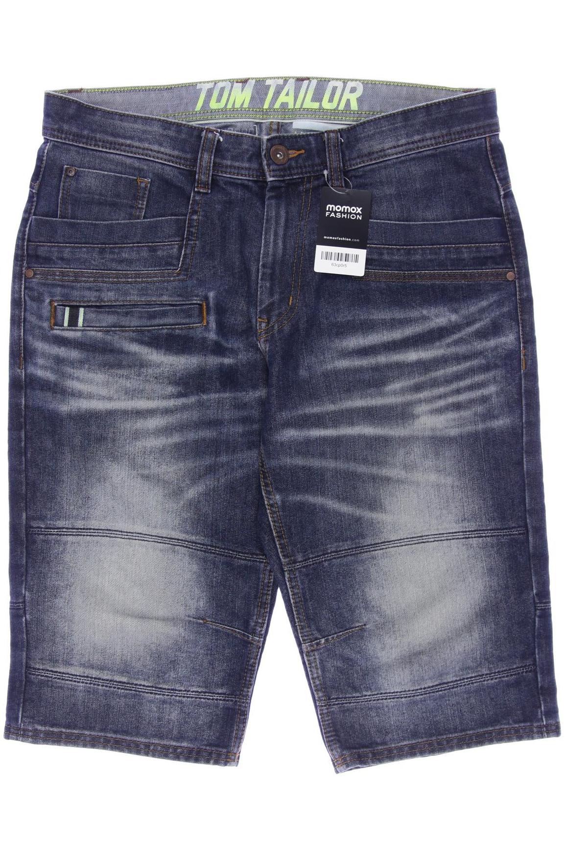 

TOM TAILOR Denim Herren Shorts, blau