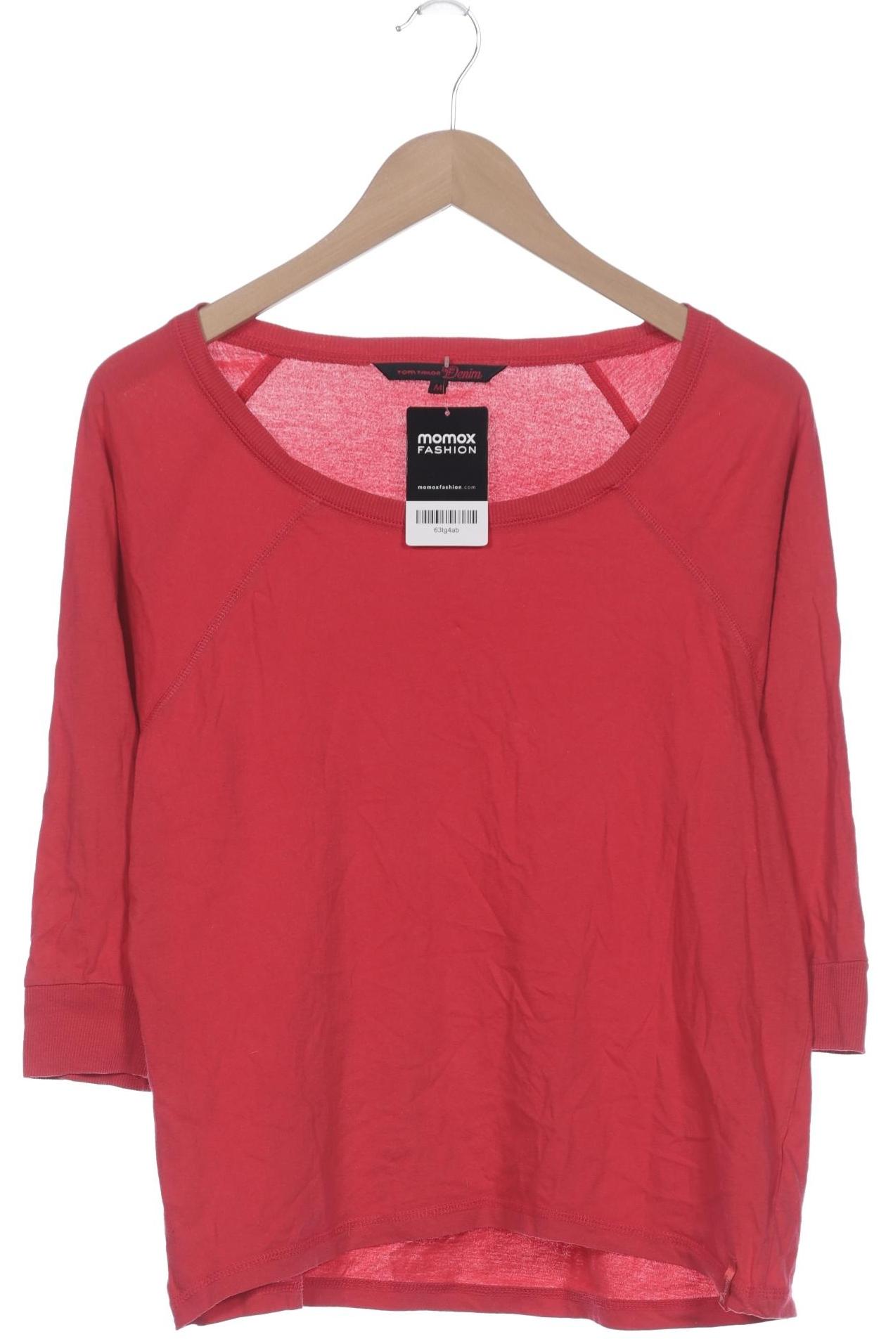 

TOM Tailor Denim Damen Langarmshirt, rot, Gr. 38