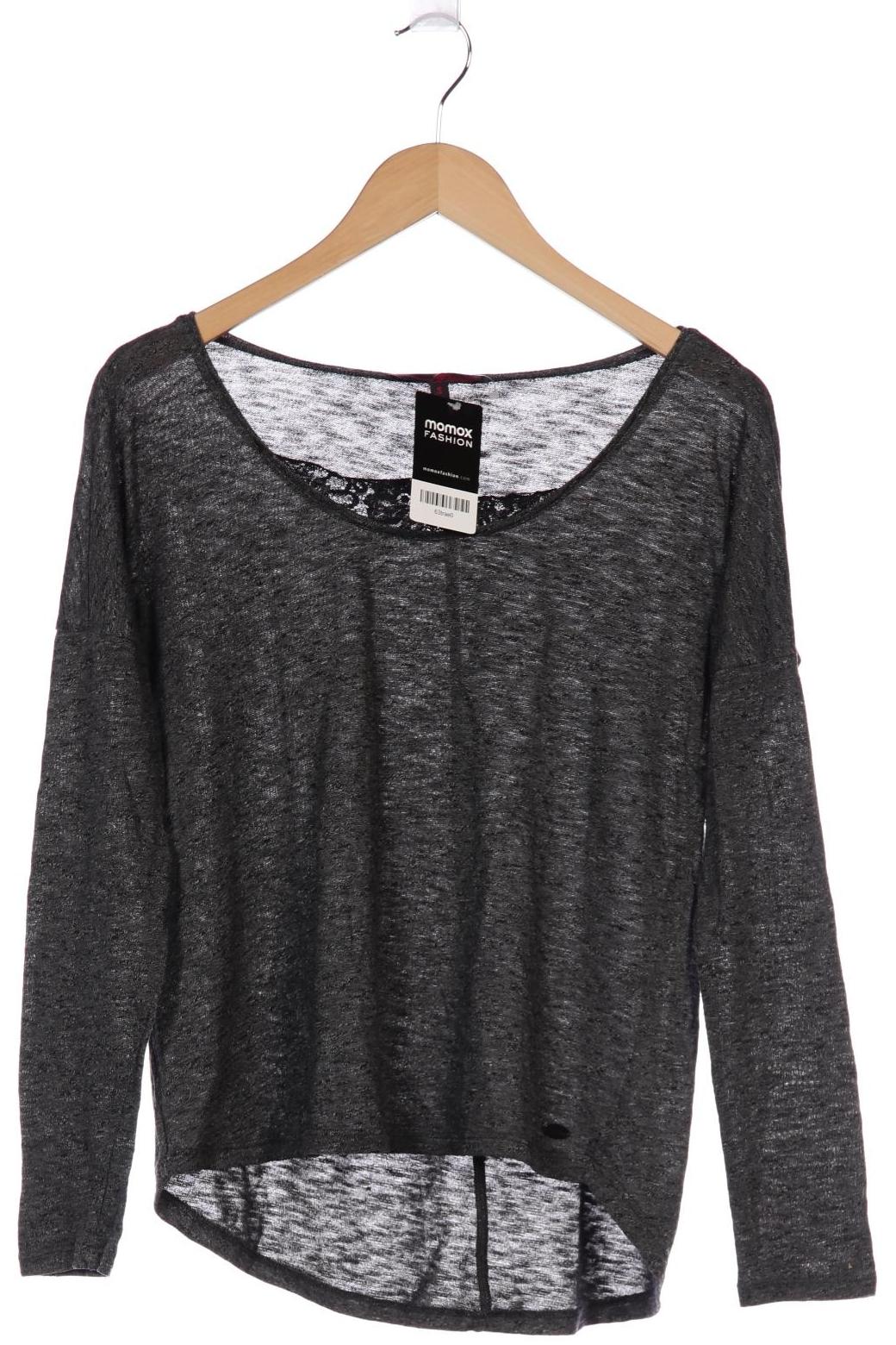 

TOM Tailor Denim Damen Langarmshirt, schwarz, Gr. 36