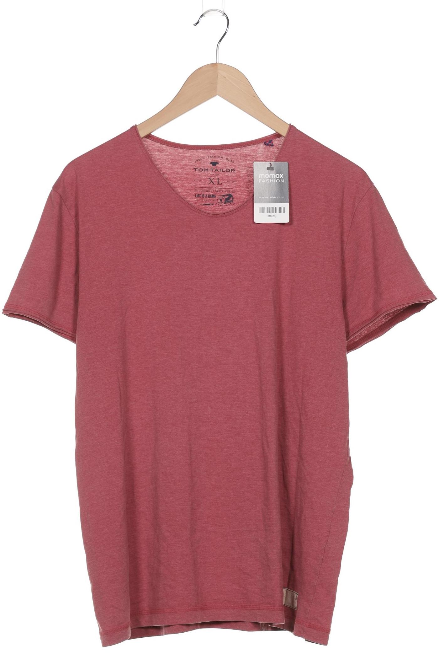 Thumbnail - TOM Tailor Denim Herren T-Shirt, bordeaux, Gr. 54