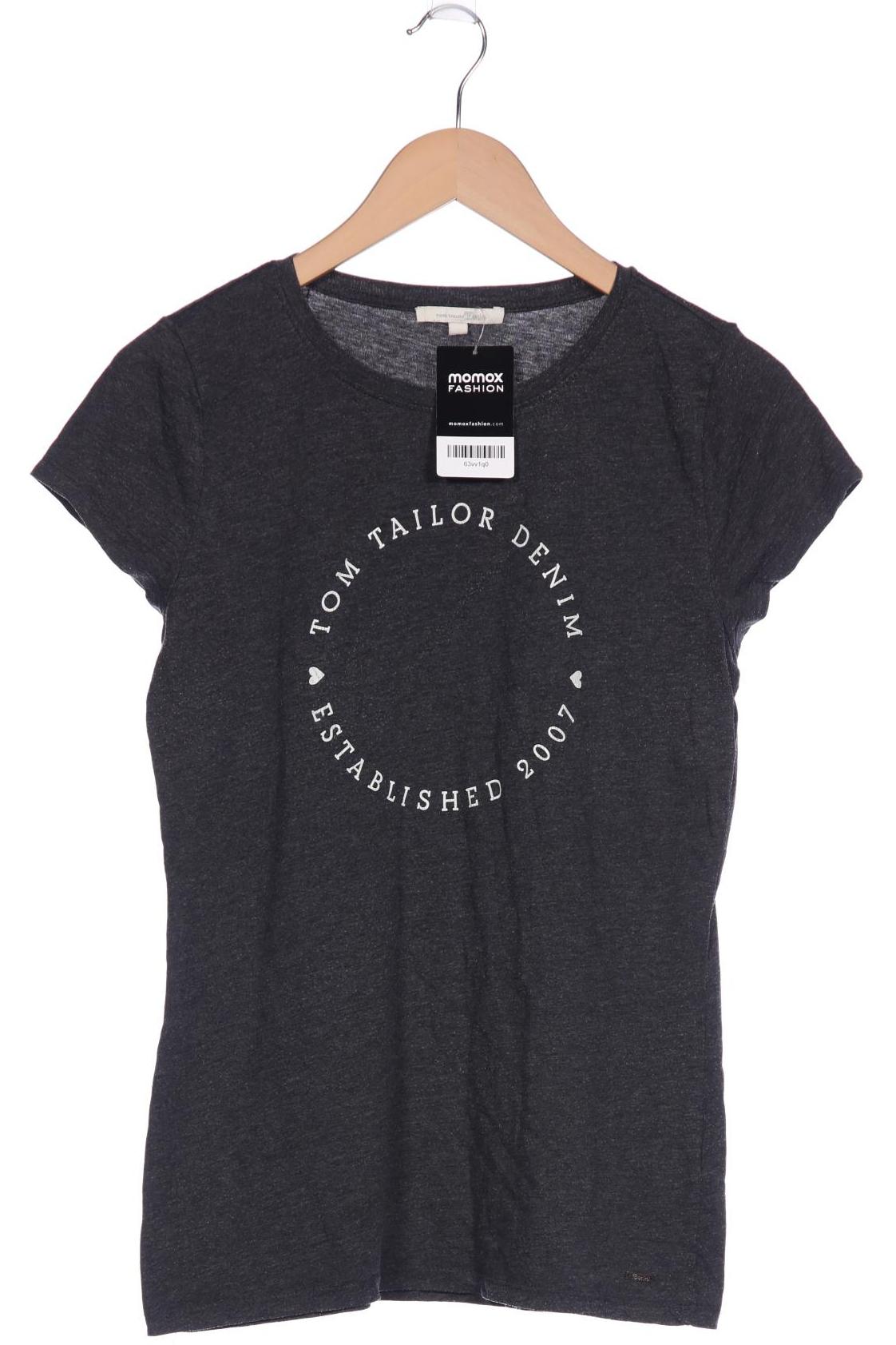 

TOM TAILOR Denim Damen T-Shirt, grau