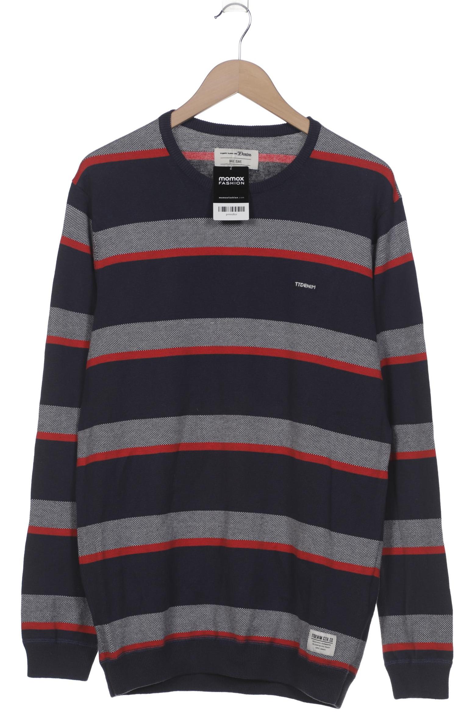 Thumbnail - TOM Tailor Denim Herren Pullover, marineblau, Gr. 54