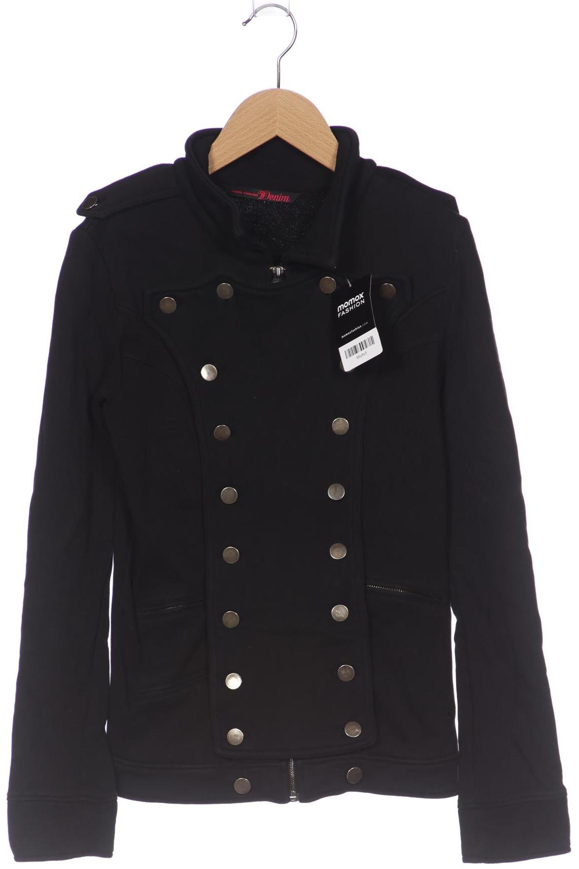 

TOM TAILOR Denim Damen Sweatshirt, schwarz
