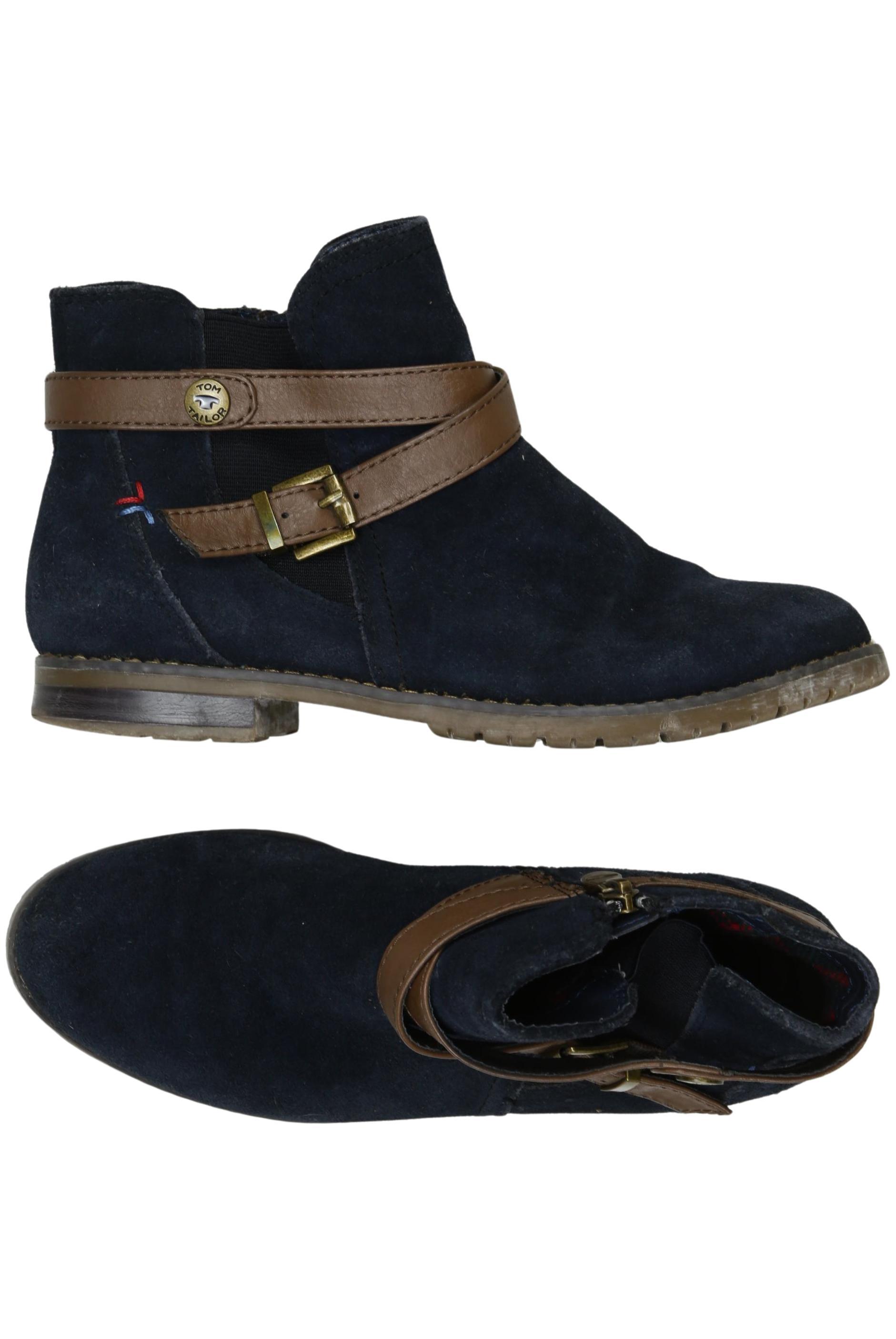 

TOM Tailor Denim Damen Stiefelette, marineblau, Gr. 38