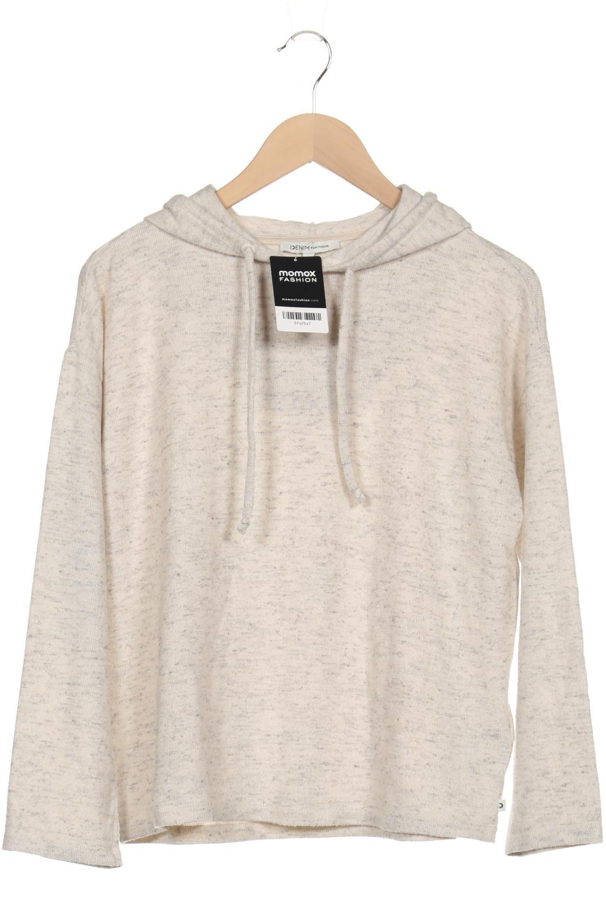 

TOM Tailor Denim Damen Kapuzenpullover, grau, Gr. 38