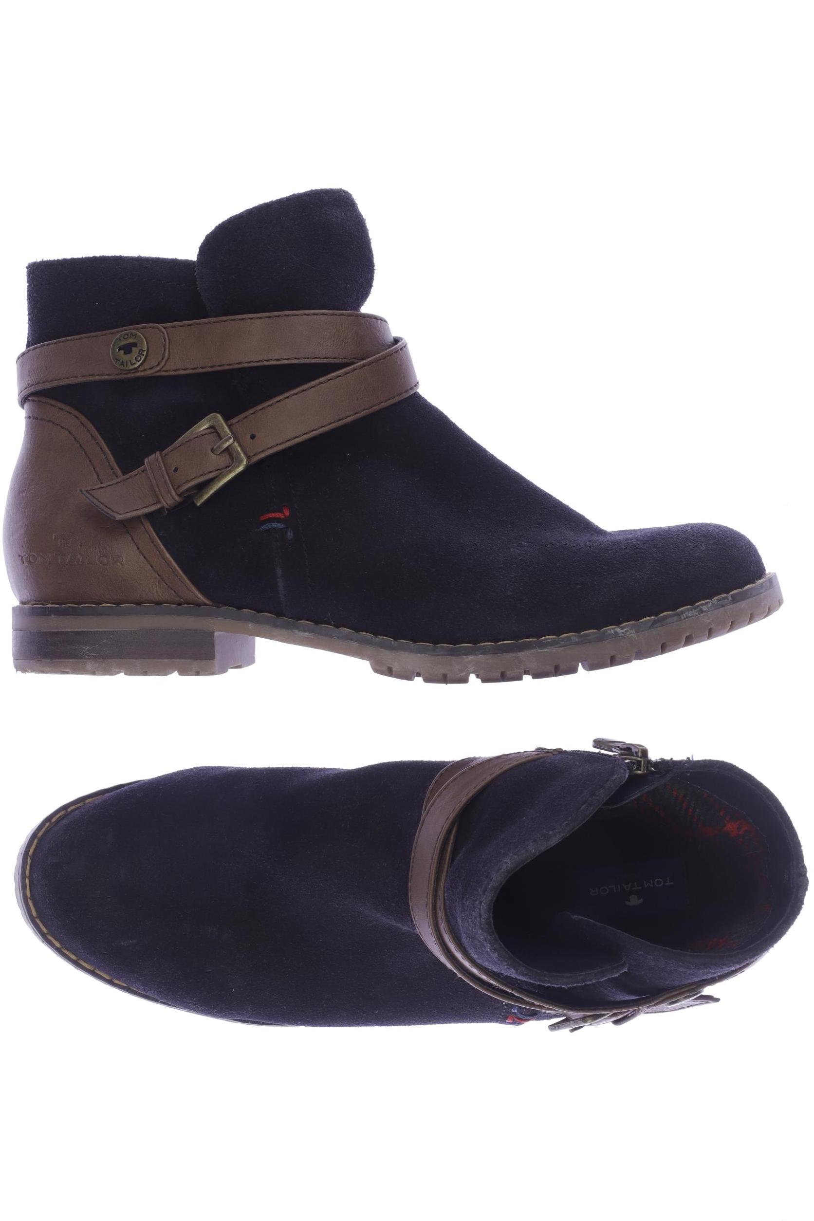 

TOM TAILOR Denim Damen Stiefelette, marineblau