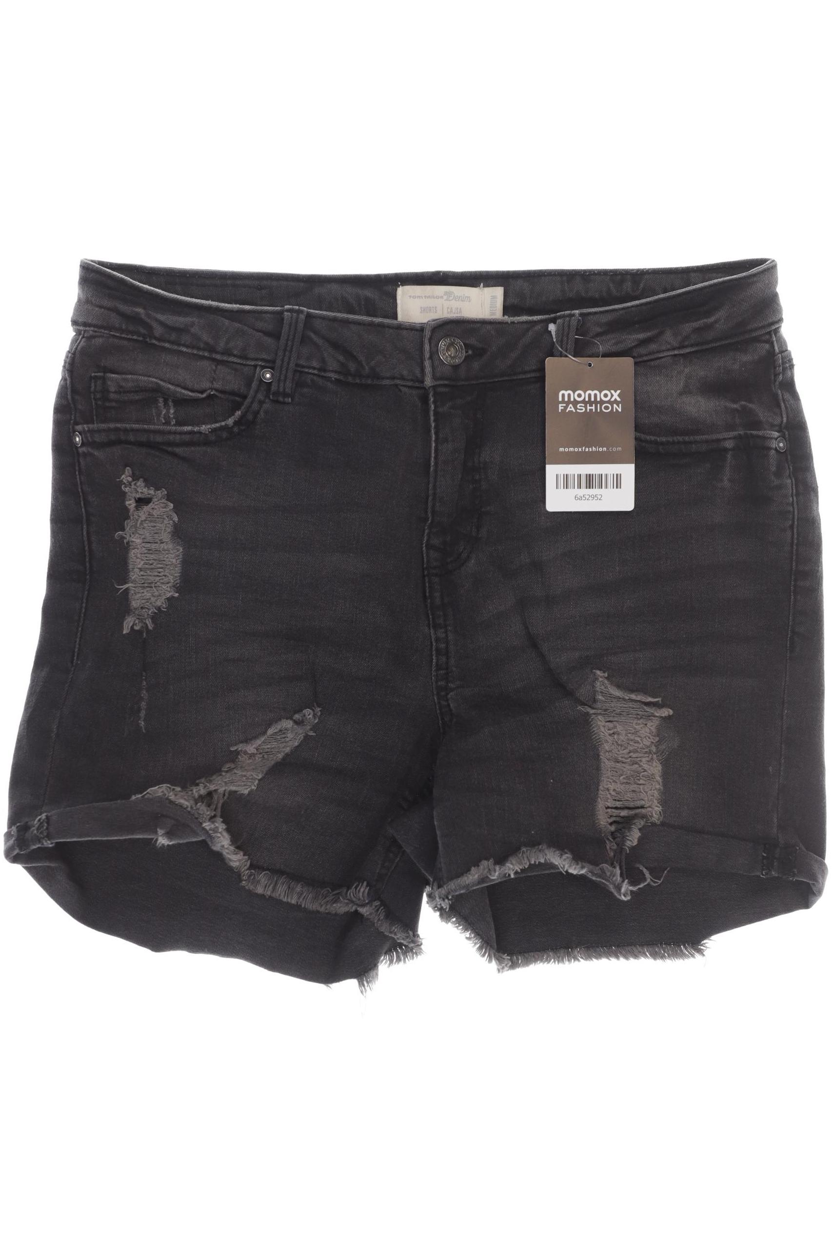 

TOM Tailor Denim Damen Shorts, grau, Gr. 38