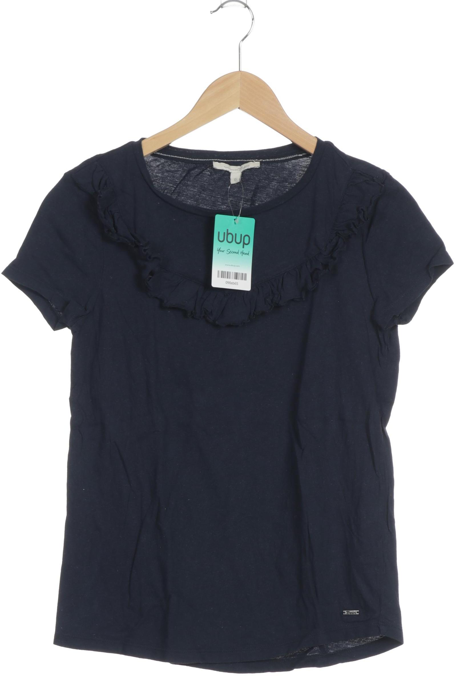 

TOM Tailor Denim Damen Bluse, blau, Gr. 34