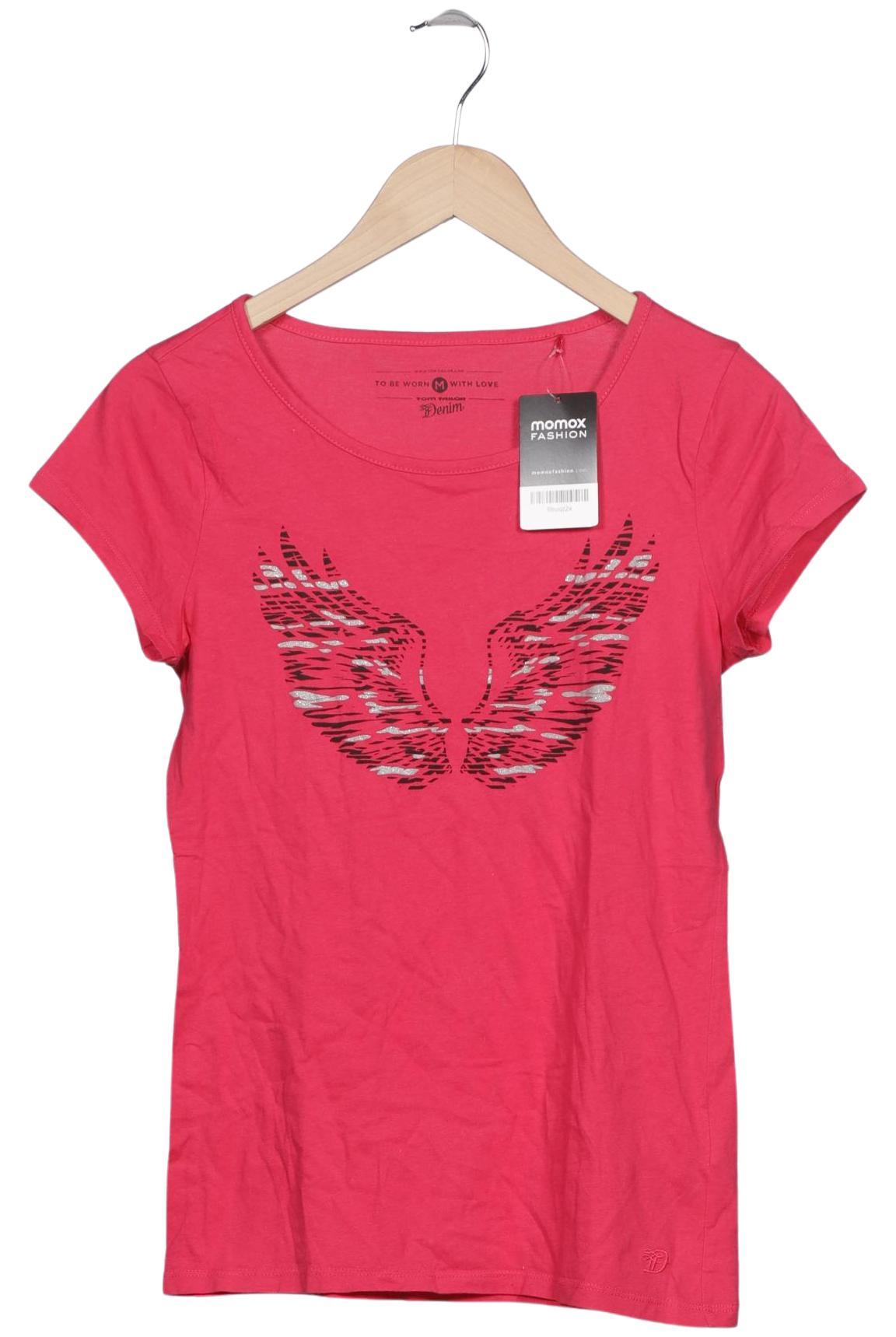 

TOM Tailor Denim Damen T-Shirt, pink, Gr. 38