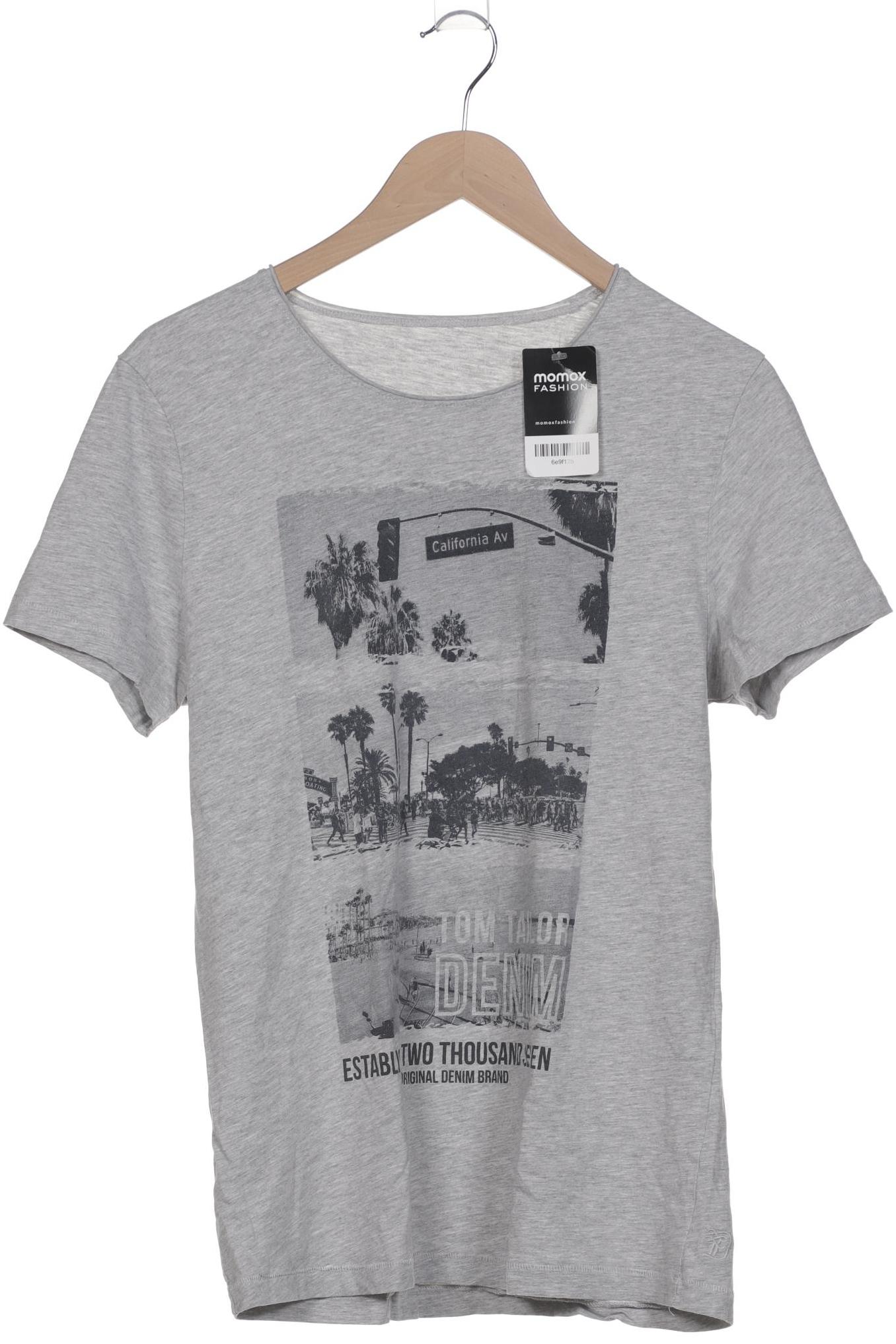 

TOM Tailor Denim Herren T-Shirt, grau, Gr. 52