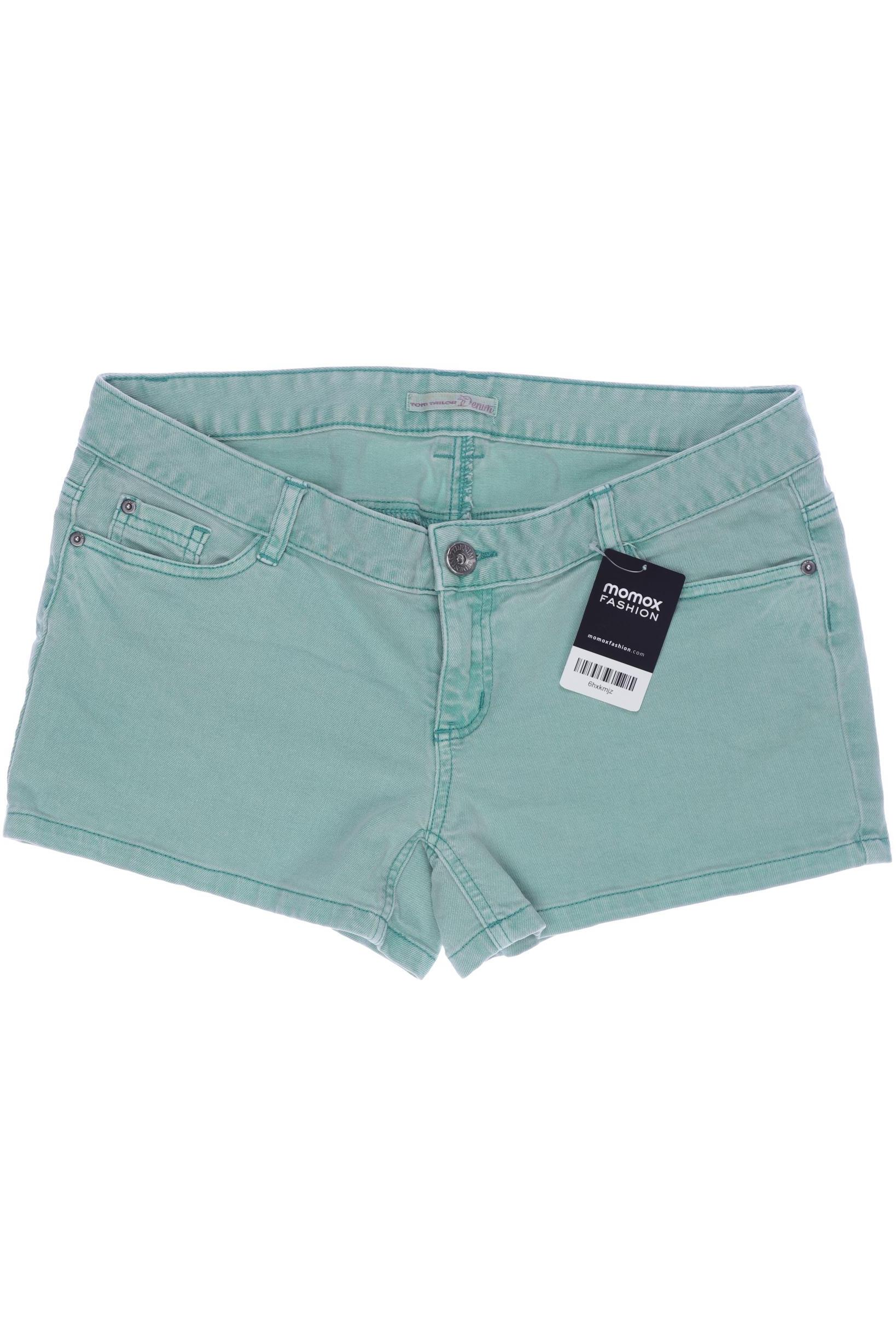 

TOM Tailor Denim Damen Shorts, grün, Gr. 31