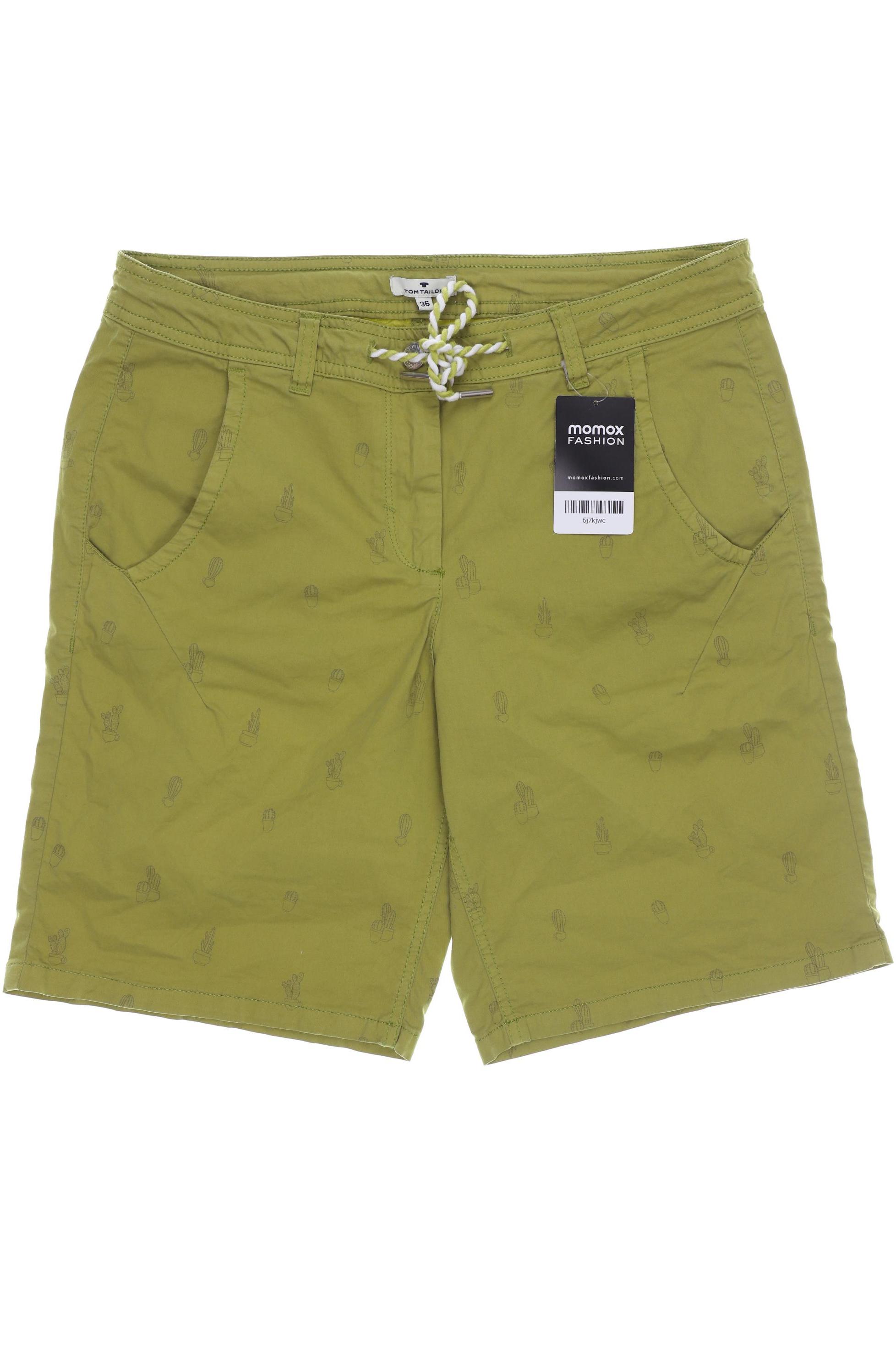 

TOM TAILOR Denim Damen Shorts, grün