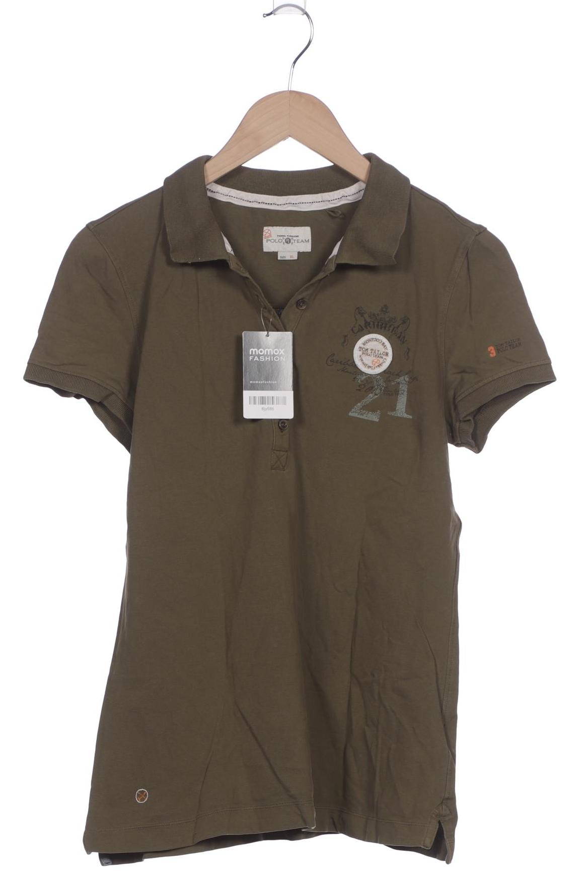 

TOM Tailor Denim Damen Poloshirt, grün, Gr. 44
