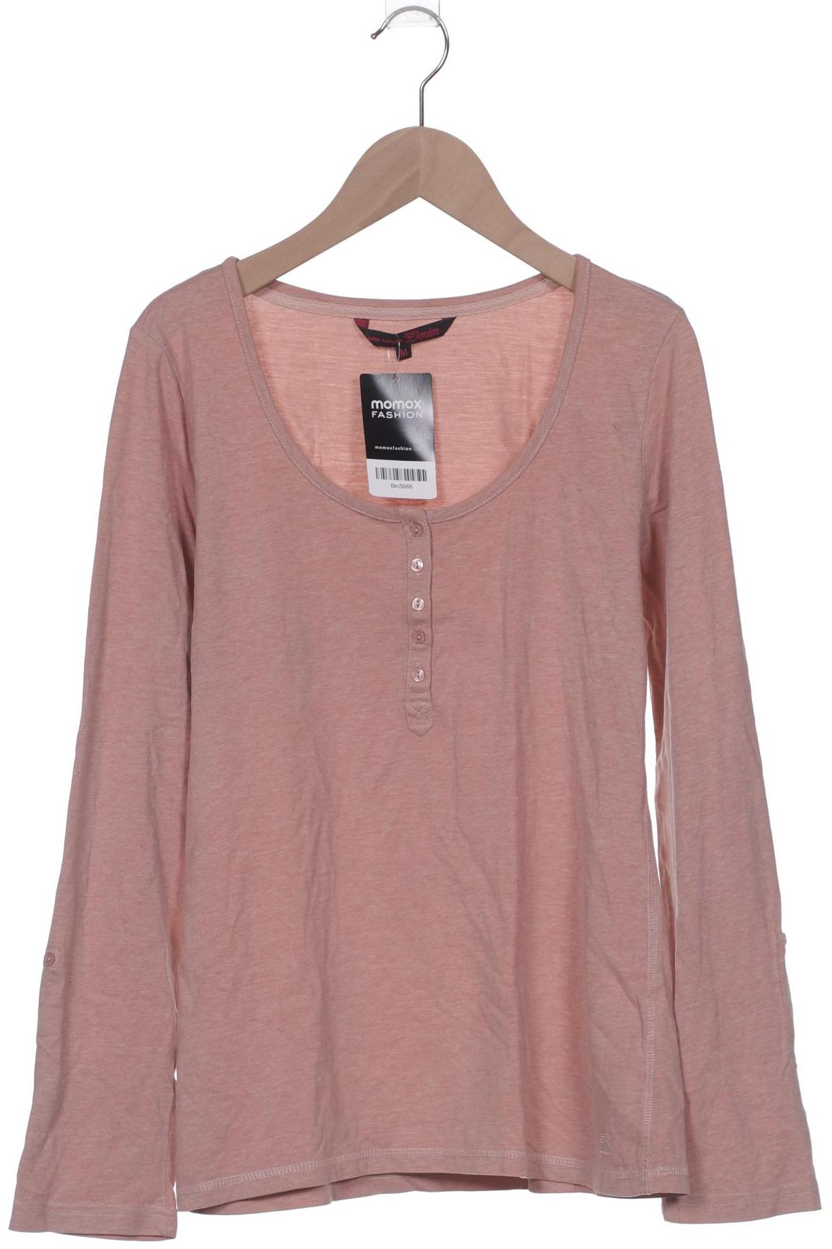 

TOM Tailor Denim Damen Langarmshirt, orange, Gr. 38