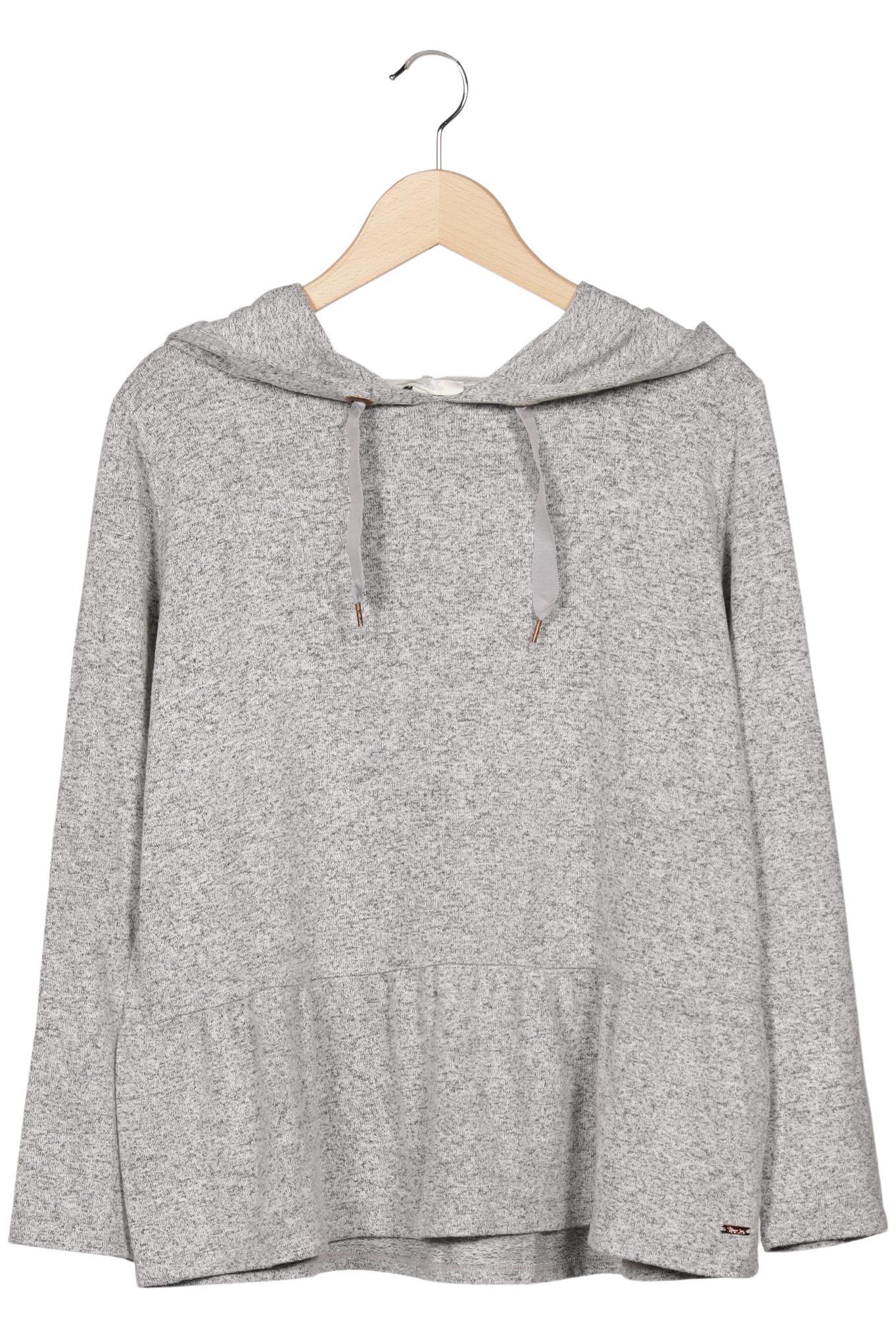 

TOM Tailor Denim Damen Kapuzenpullover, grau, Gr. 44