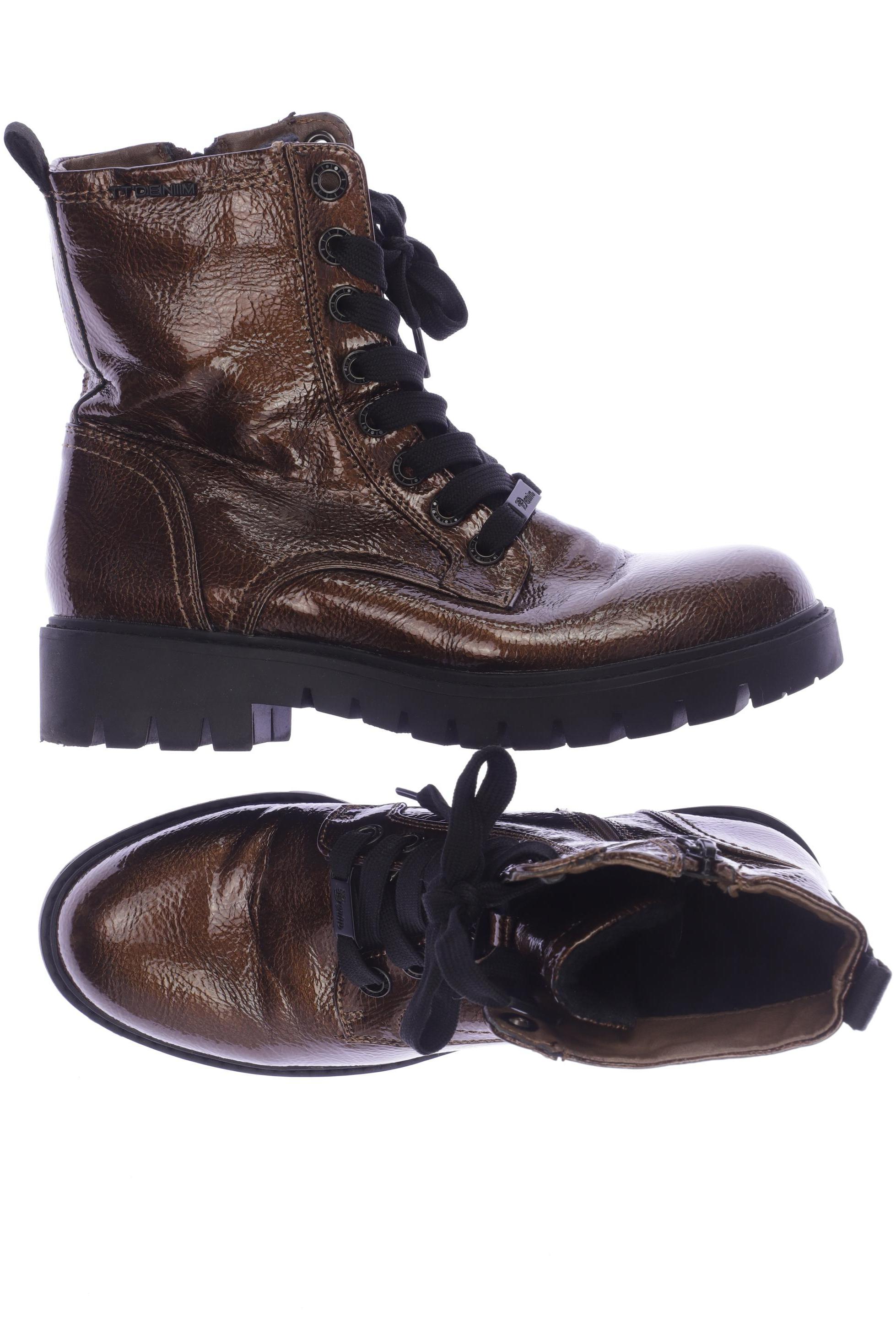 

TOM TAILOR Denim Damen Stiefelette, braun