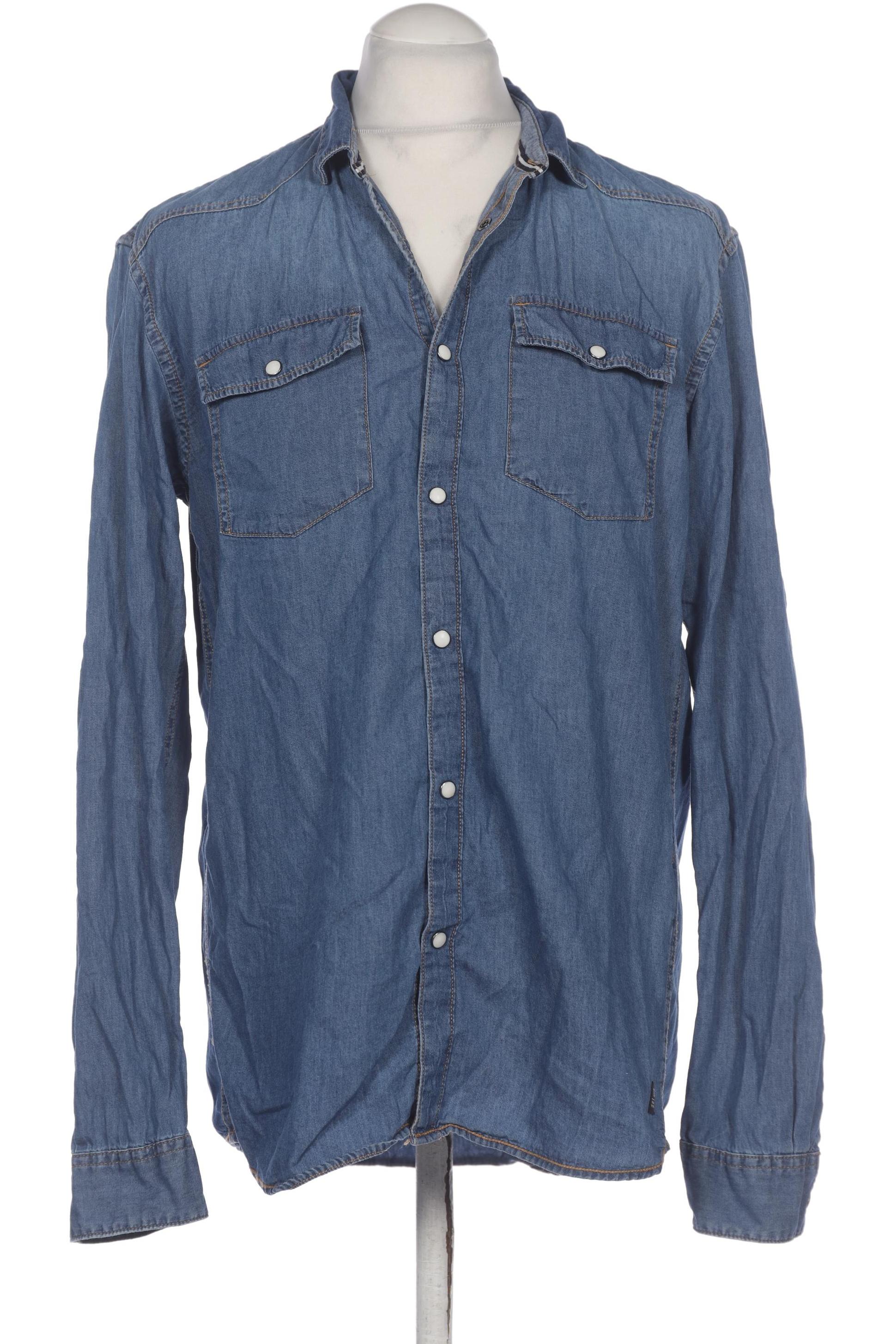 

TOM Tailor Denim Herren Hemd, blau, Gr. 52
