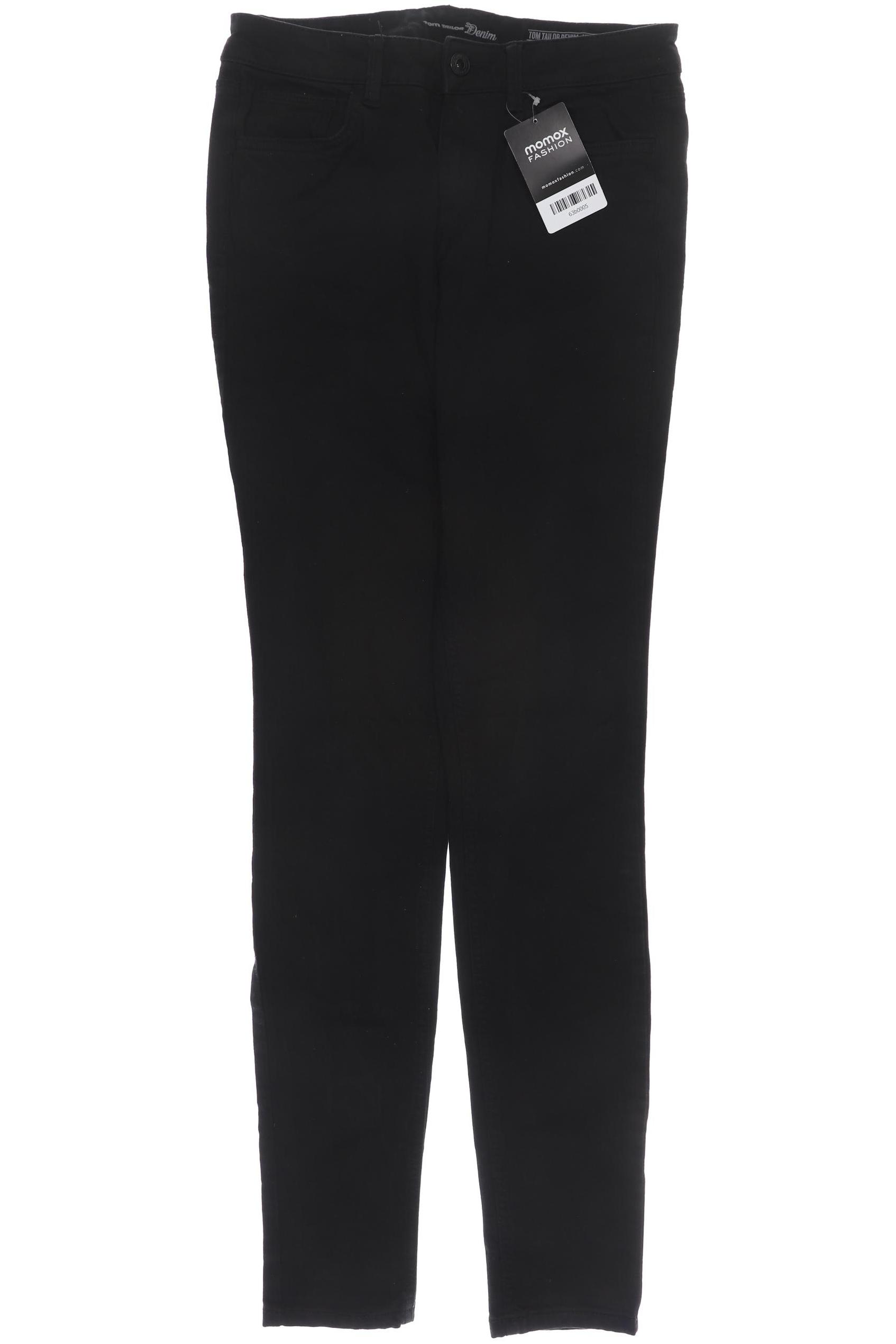 

TOM TAILOR Denim Damen Jeans, schwarz