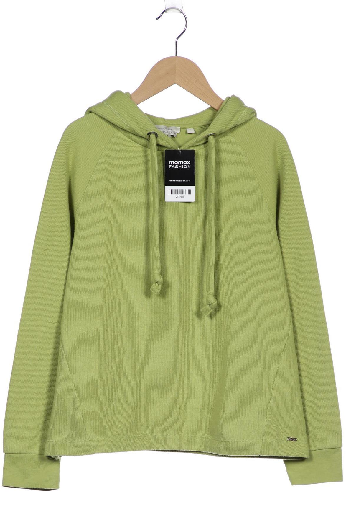 

TOM Tailor Denim Damen Kapuzenpullover, grün, Gr. 36