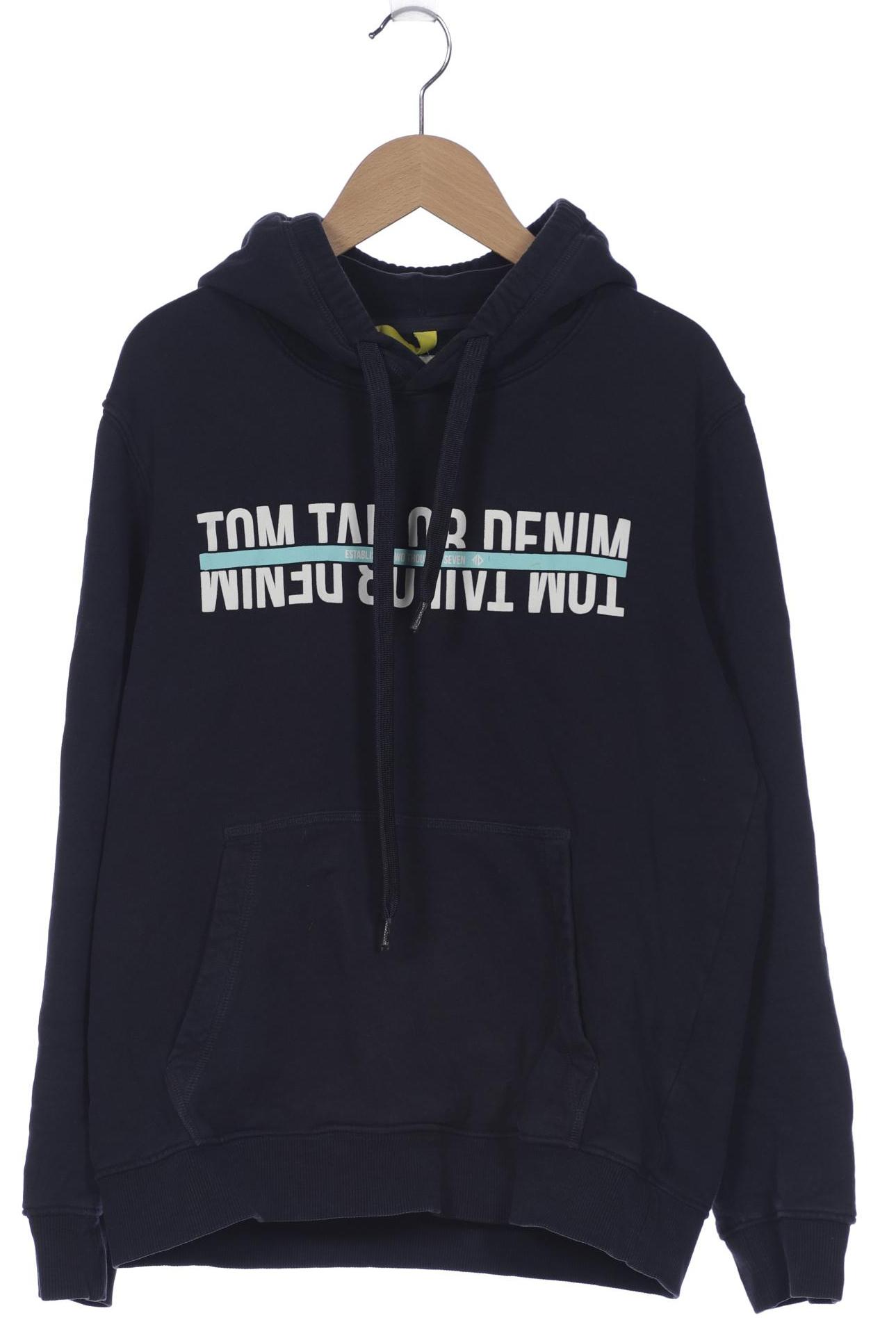 

TOM TAILOR Denim Herren Kapuzenpullover, marineblau