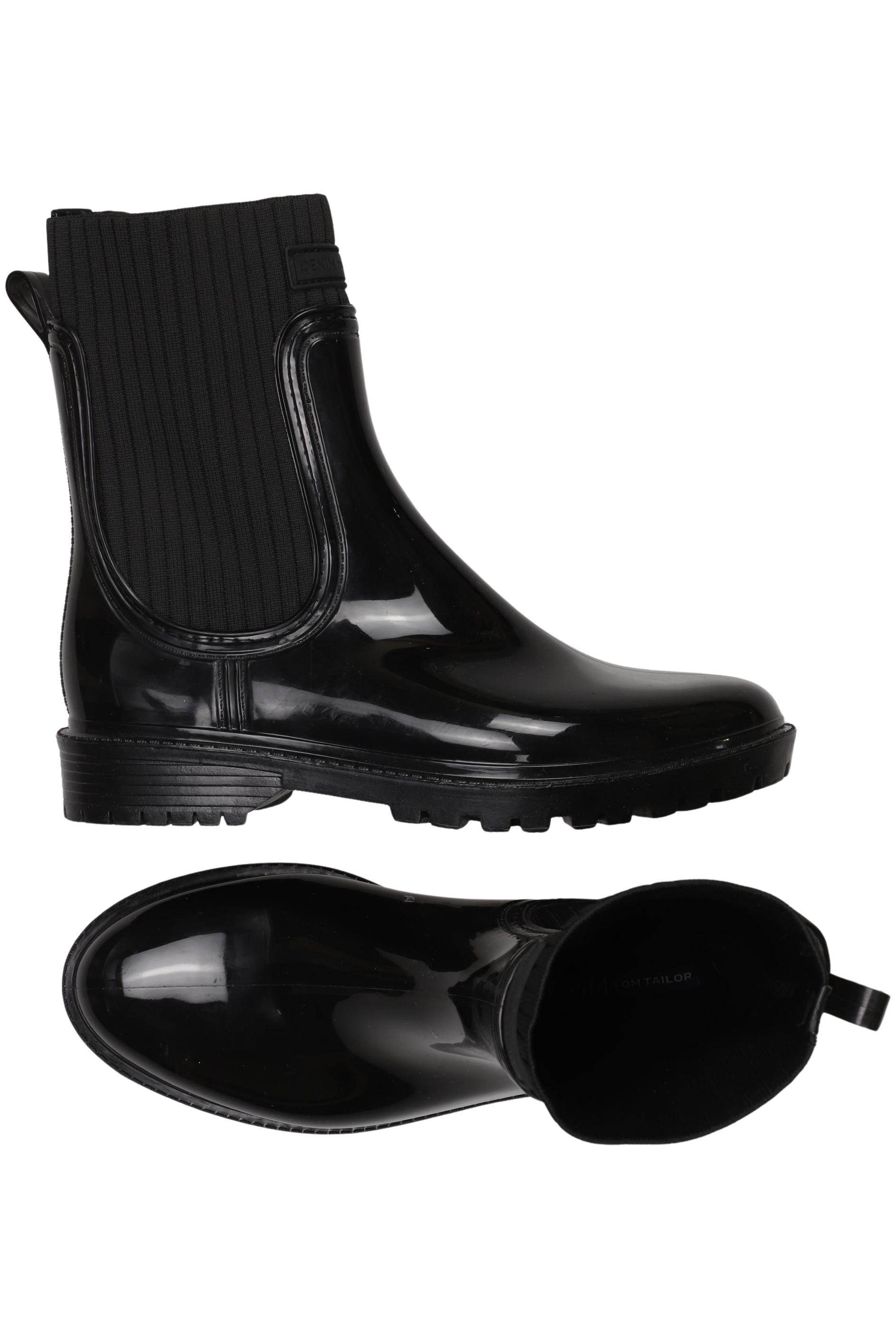 

TOM Tailor Denim Damen Stiefelette, schwarz, Gr. 39