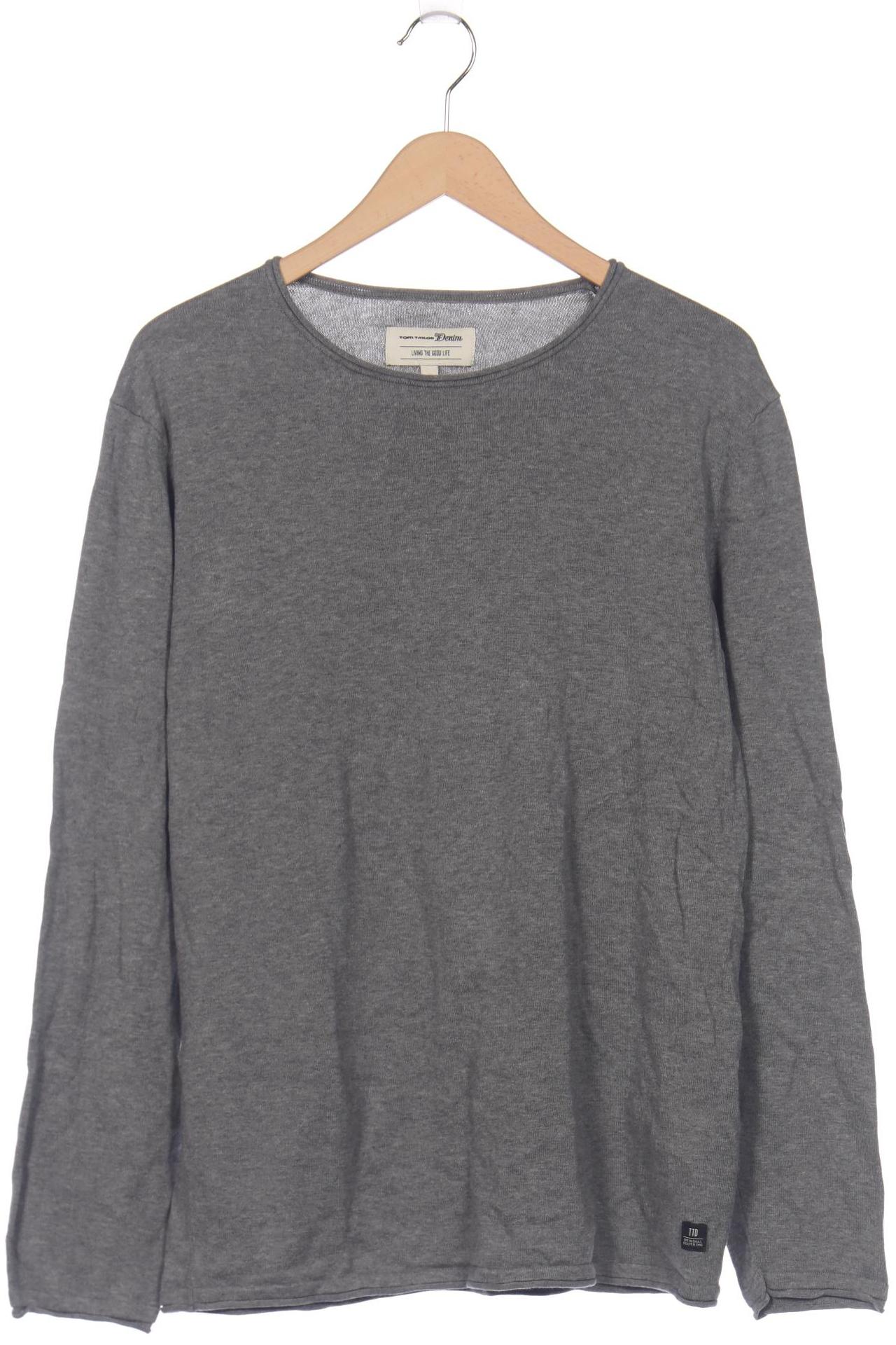 

TOM Tailor Denim Herren Pullover, grau, Gr. 56