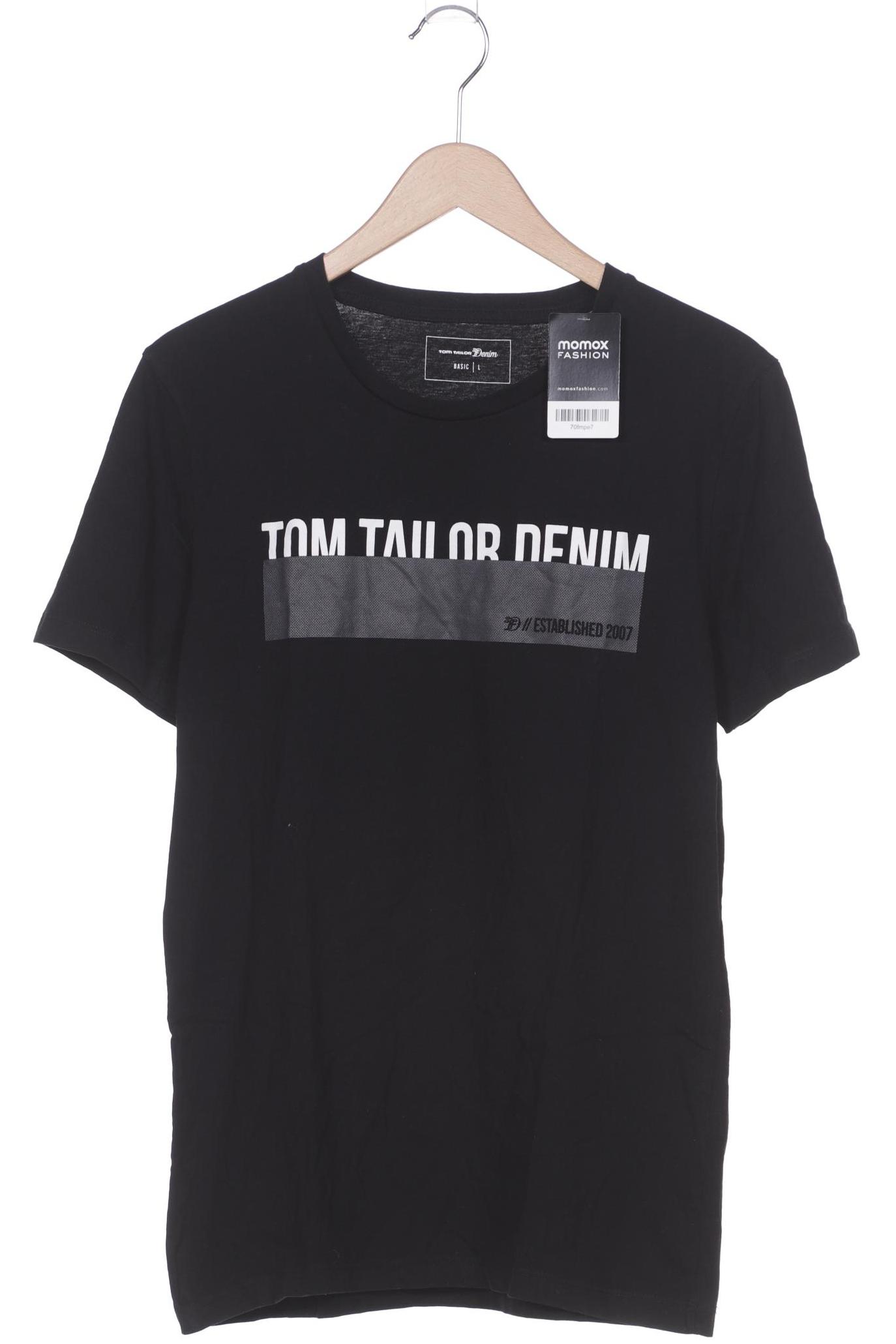 

TOM Tailor Denim Herren T-Shirt, schwarz, Gr. 52