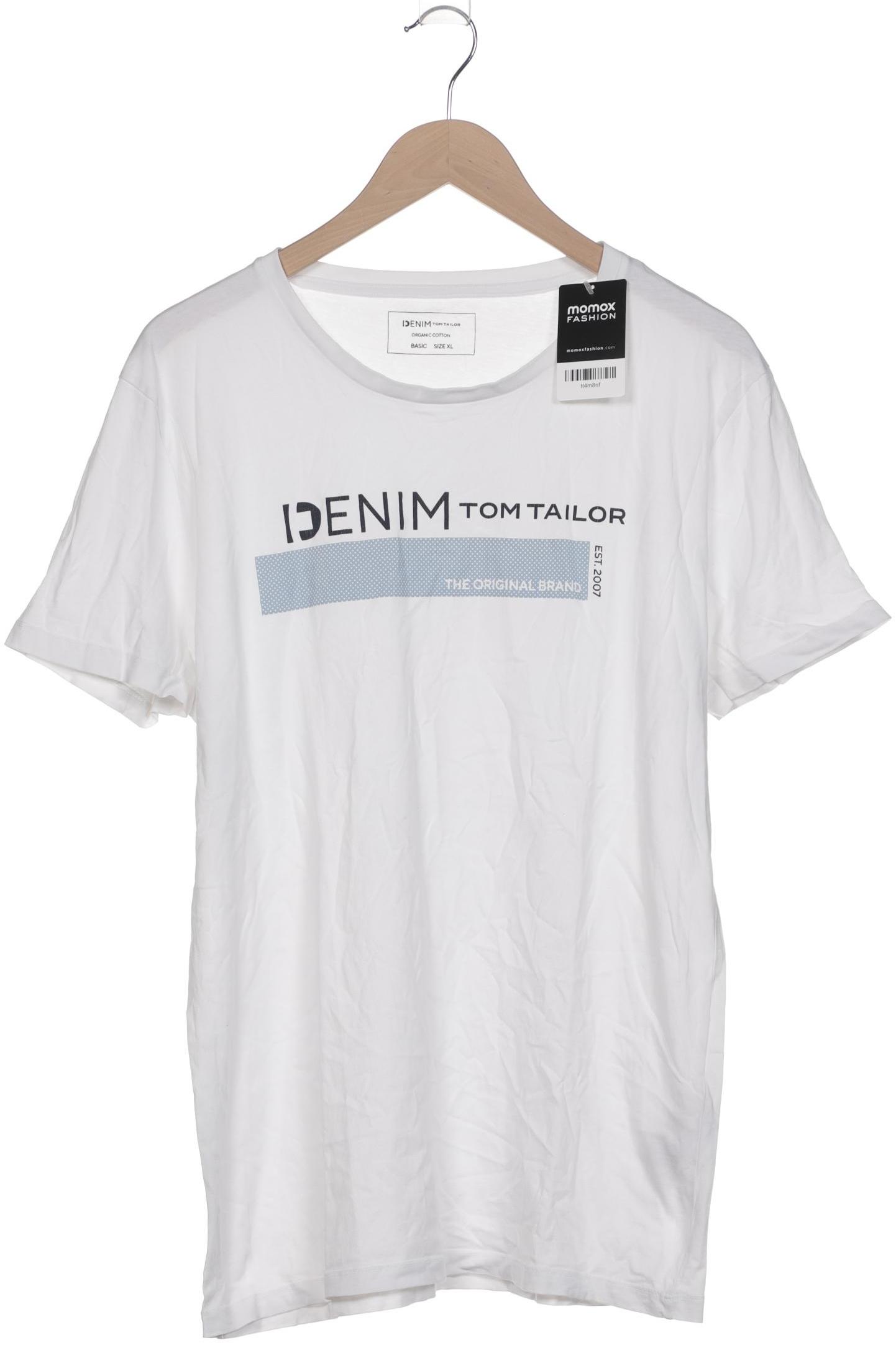 

TOM Tailor Denim Herren T-Shirt, weiß, Gr. 54