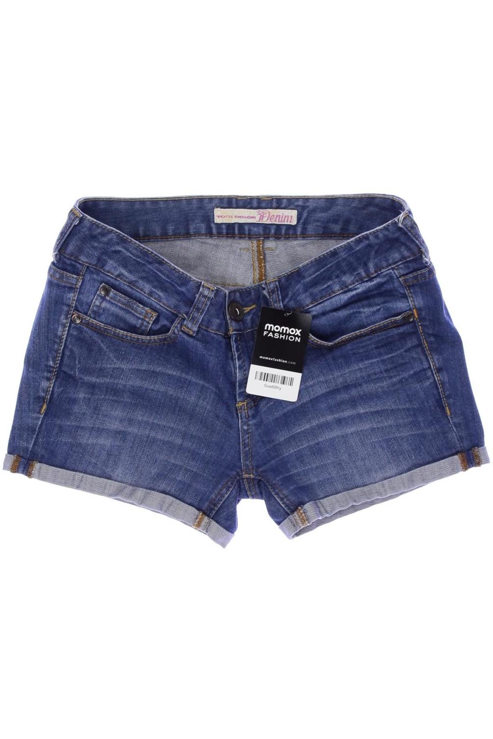 

TOM Tailor Denim Damen Shorts, blau, Gr. 27