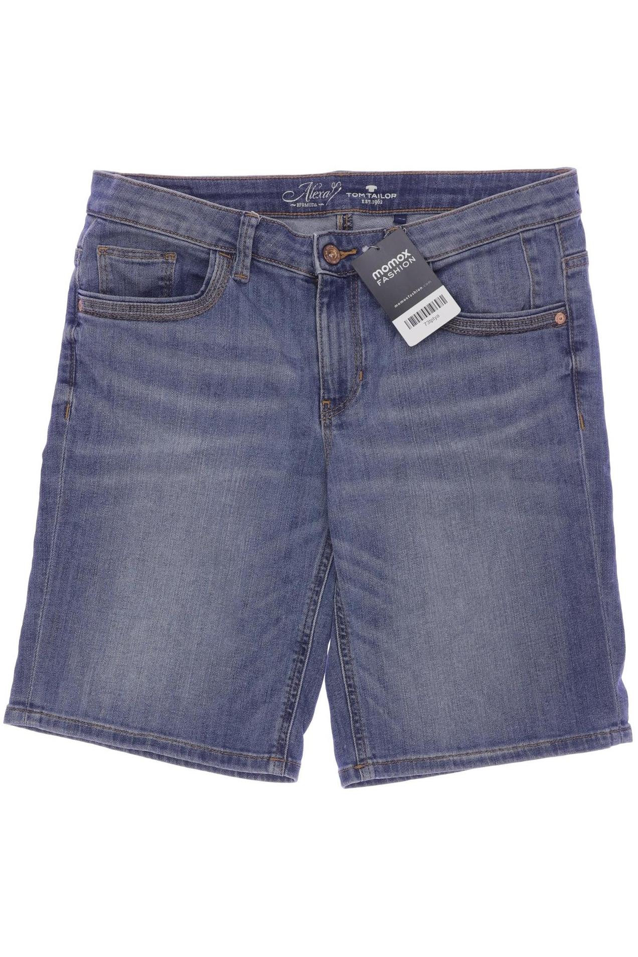 

TOM Tailor Denim Damen Shorts, blau, Gr. 40