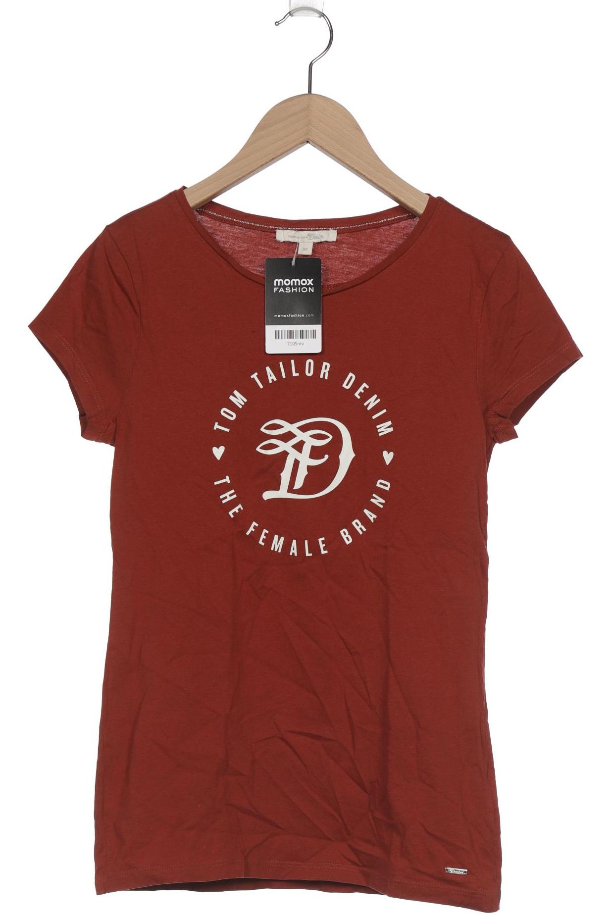 

TOM TAILOR Denim Damen T-Shirt, braun
