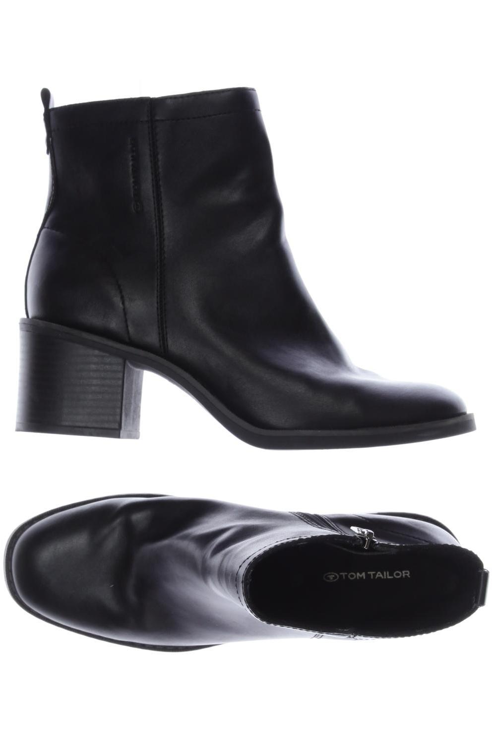 

TOM Tailor Denim Damen Stiefelette, schwarz, Gr. 40