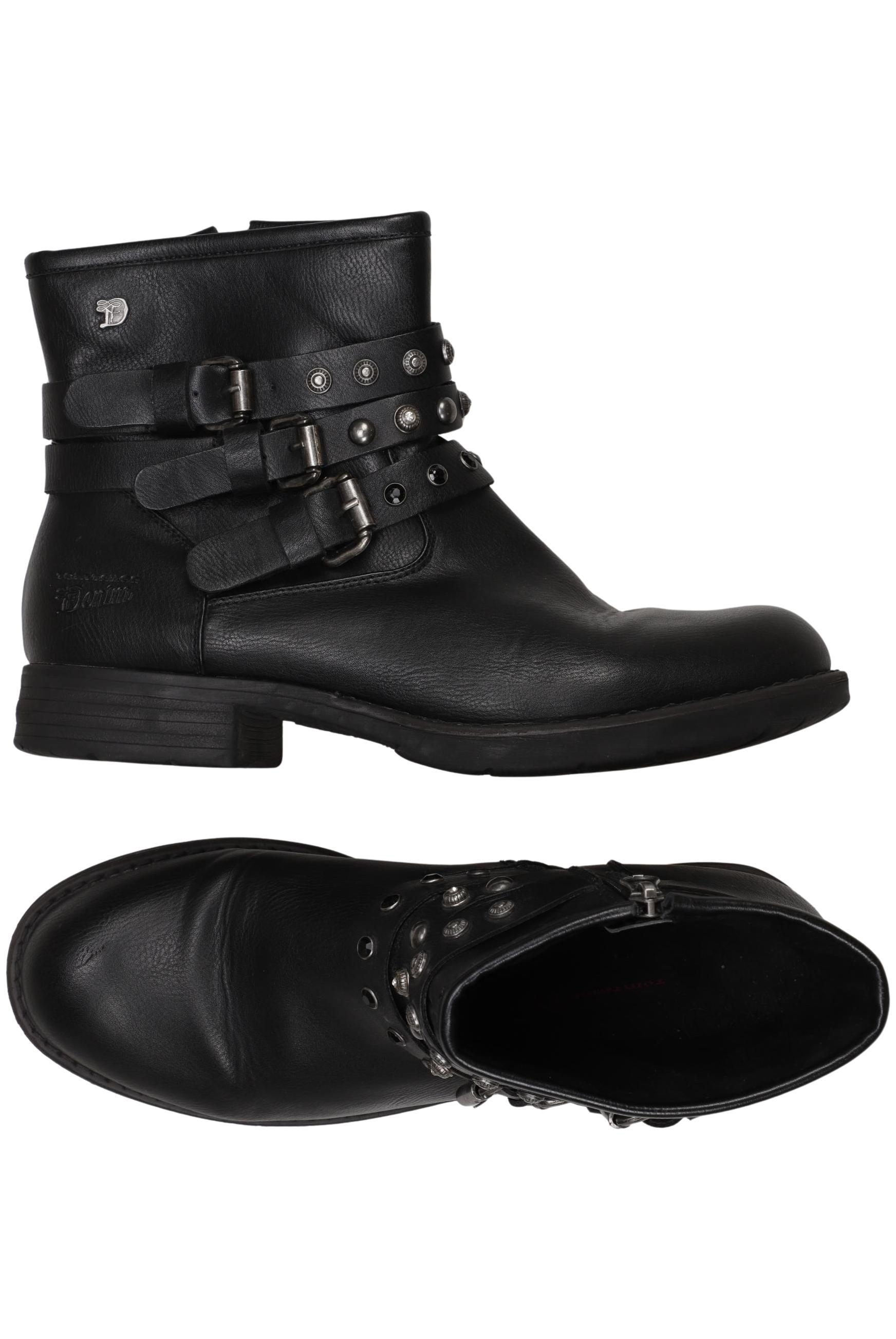 

TOM Tailor Denim Damen Stiefelette, schwarz, Gr. 41