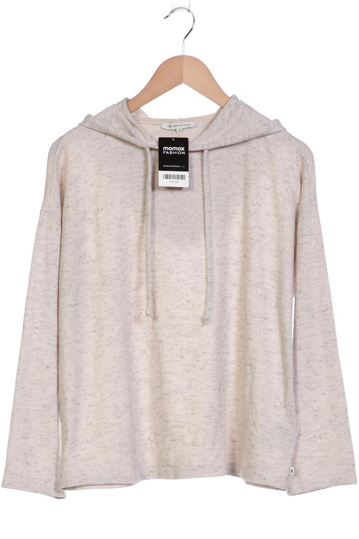 

TOM Tailor Denim Damen Kapuzenpullover, grau, Gr. 44