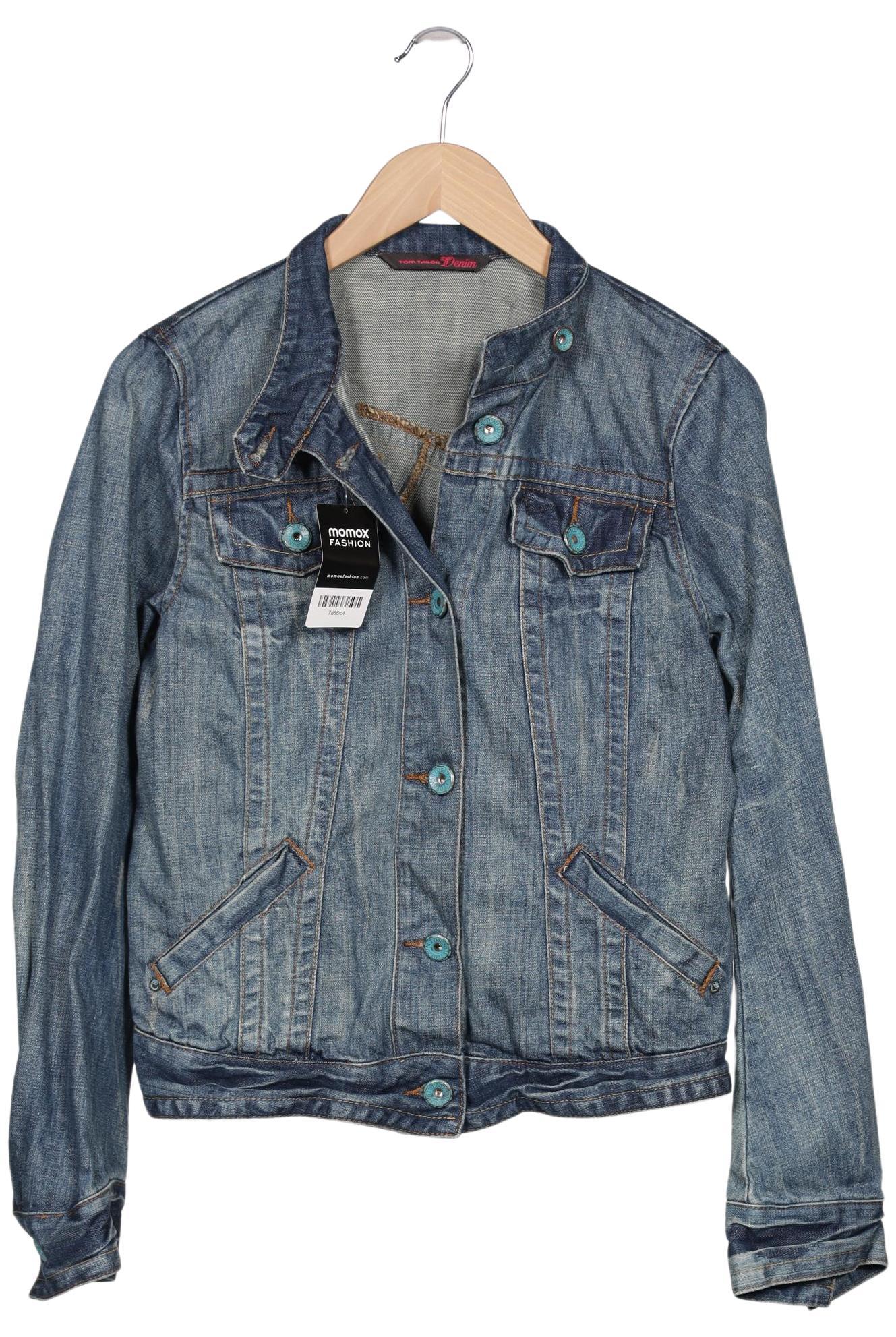 

TOM Tailor Denim Damen Jacke, marineblau, Gr. 42