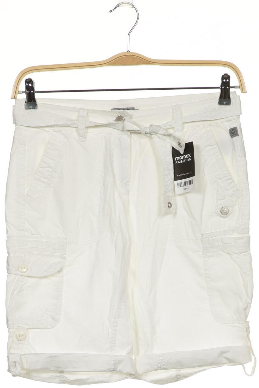 

TOM TAILOR Denim Damen Shorts, weiß