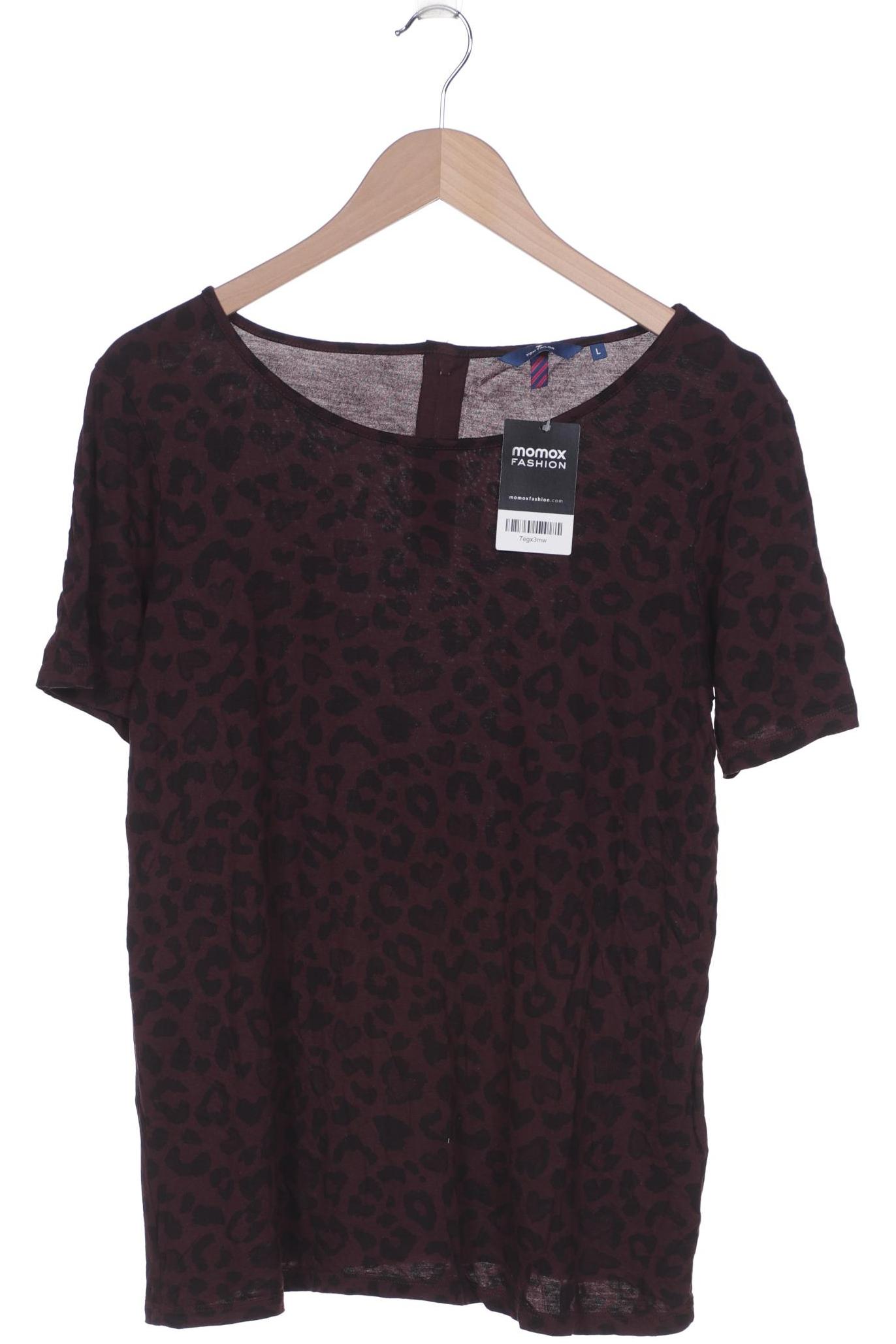 

TOM TAILOR Denim Damen T-Shirt, bordeaux