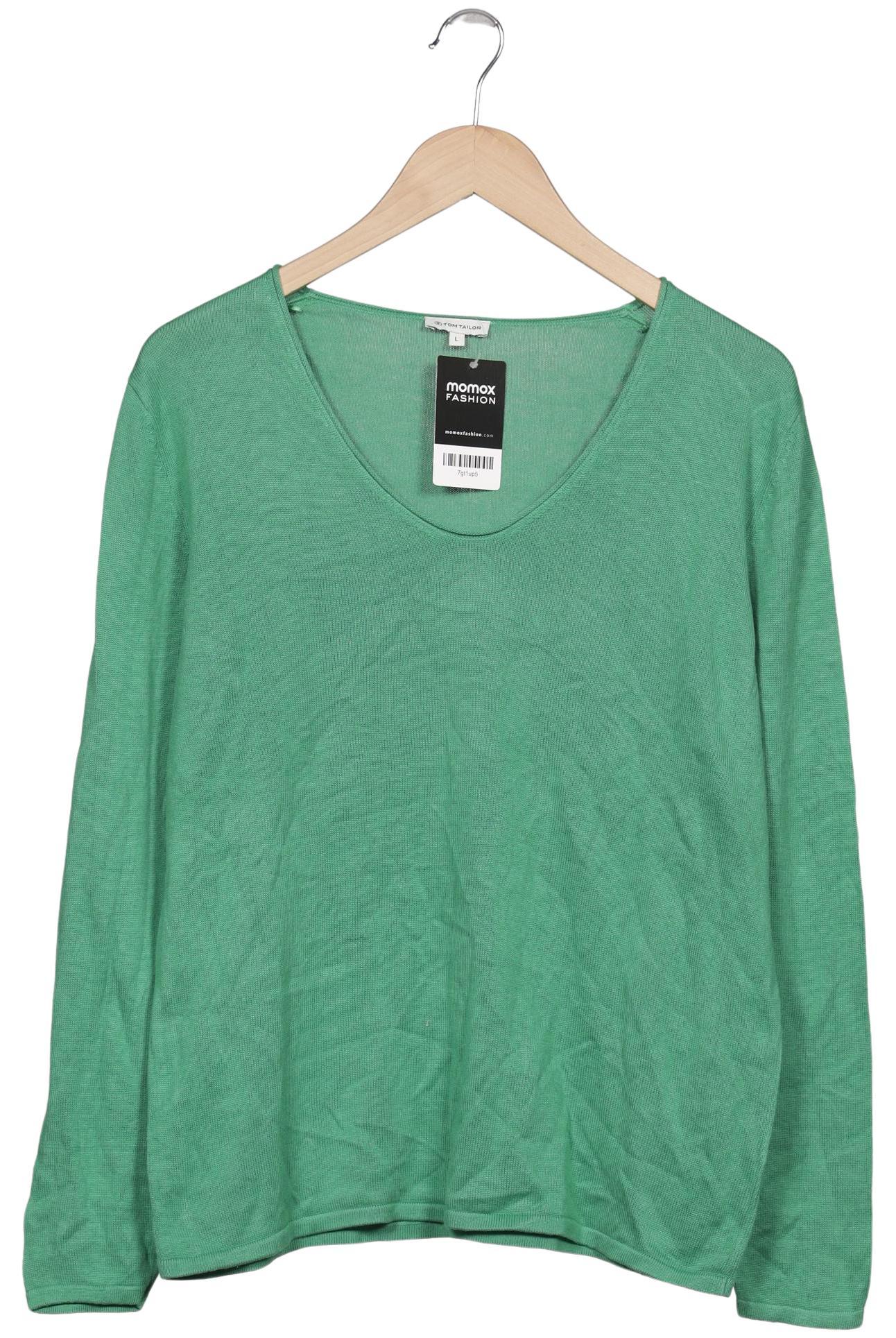 

TOM Tailor Denim Damen Pullover, grün, Gr. 42