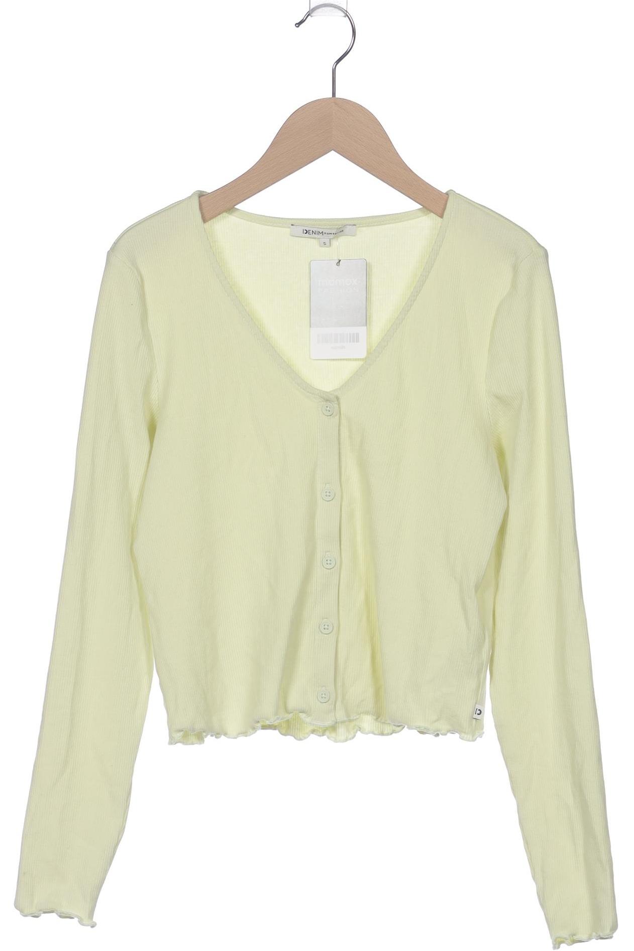 

TOM Tailor Denim Damen Strickjacke, hellgrün, Gr. 36