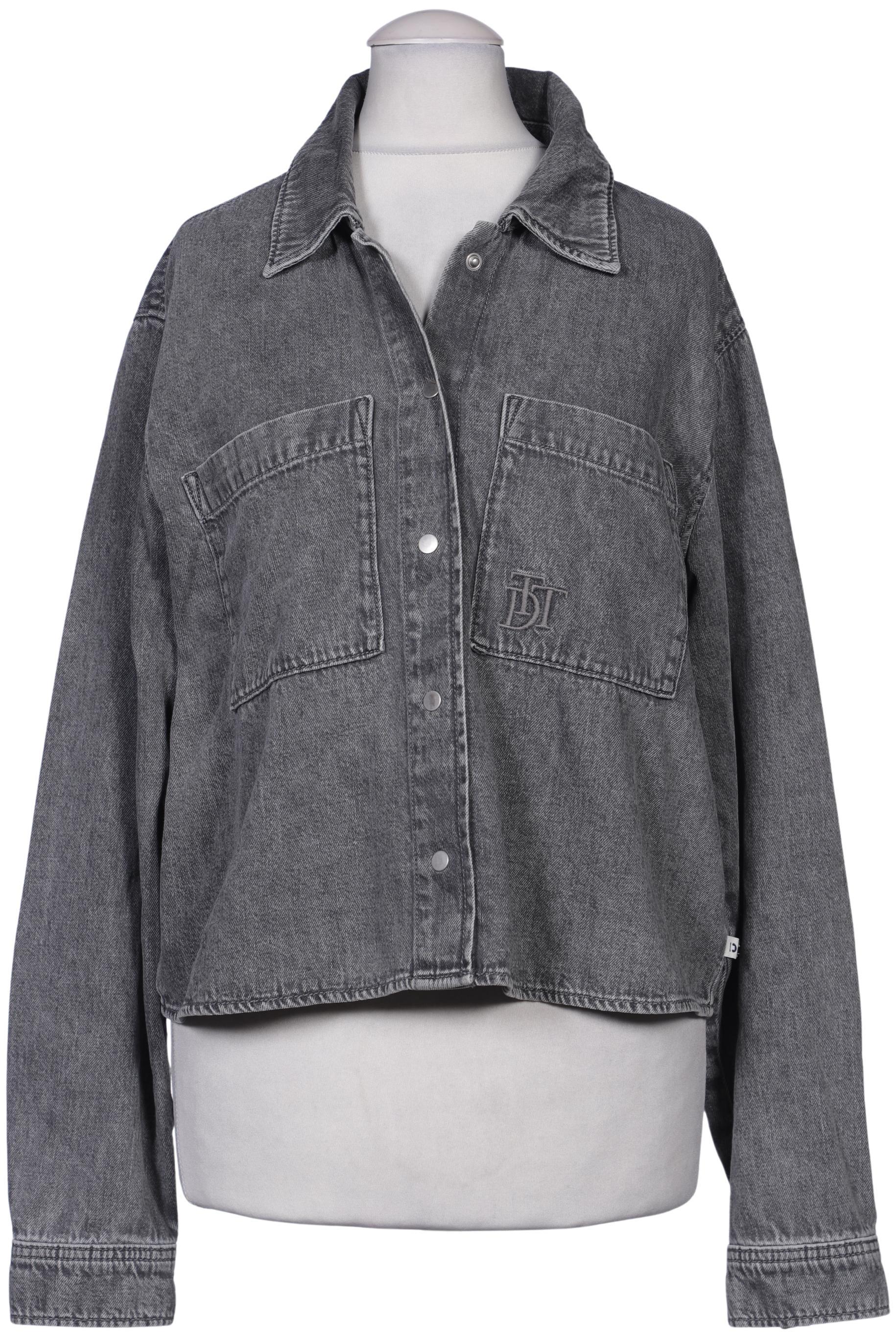 

TOM Tailor Denim Damen Bluse, grau, Gr. 36