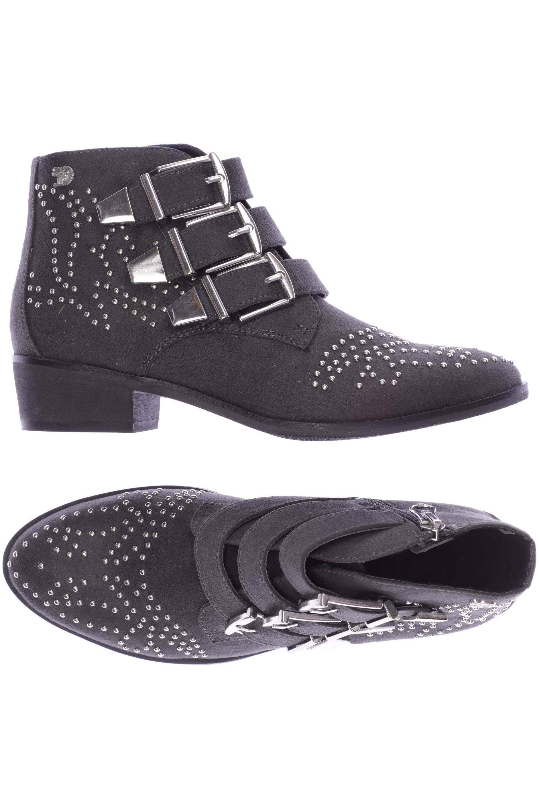 

TOM TAILOR Denim Damen Stiefelette, grau