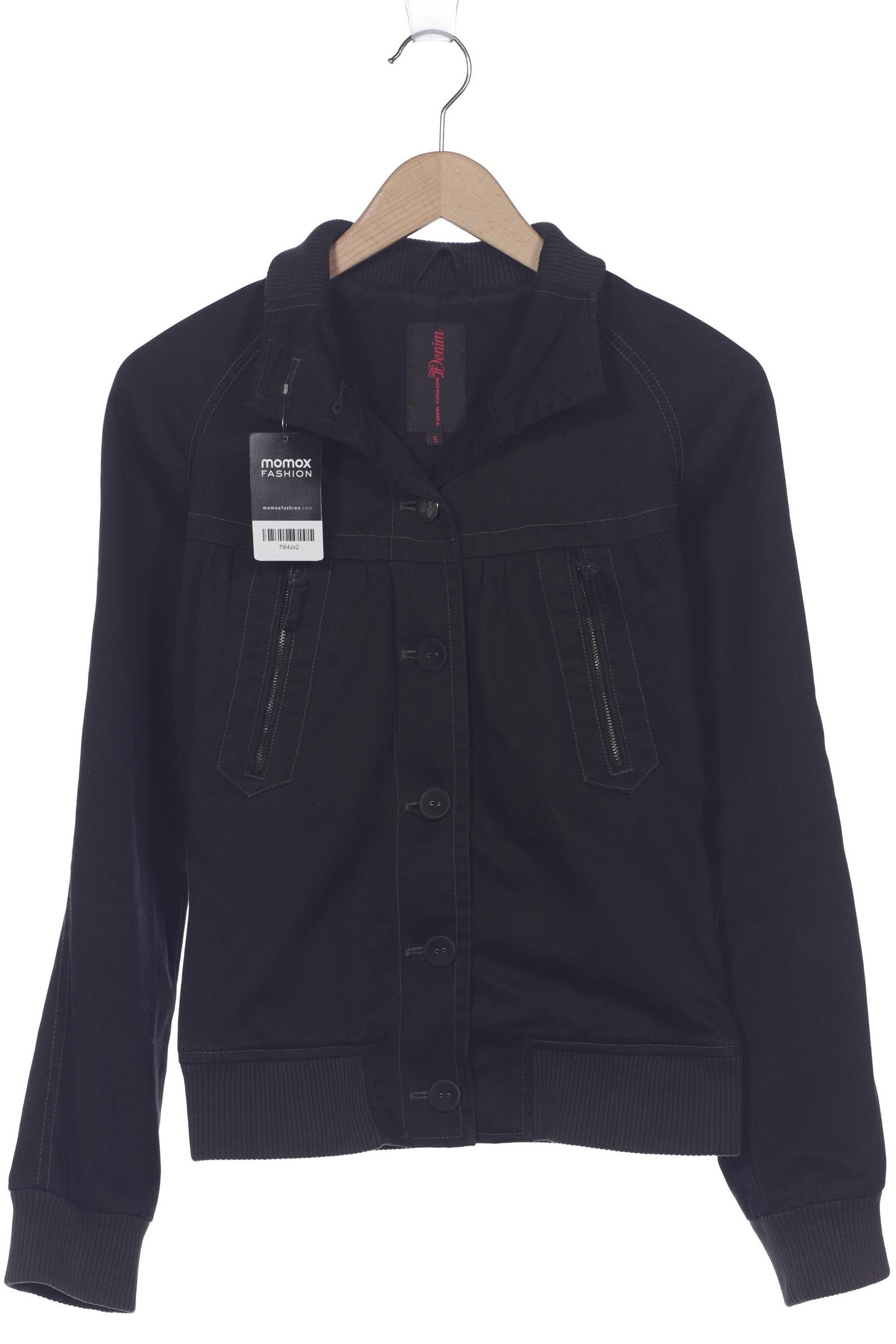 

TOM TAILOR Denim Damen Jacke, schwarz