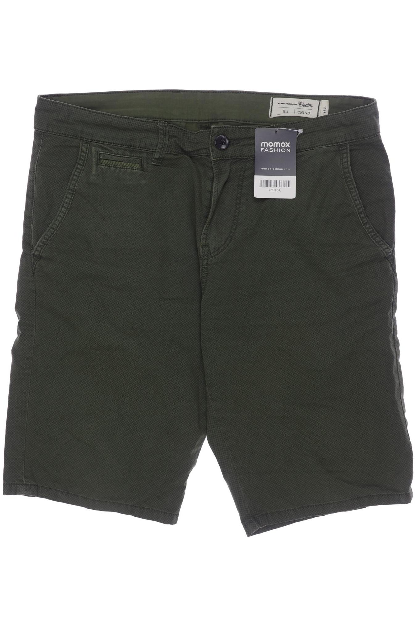 

TOM Tailor Denim Herren Shorts, grün, Gr. 46