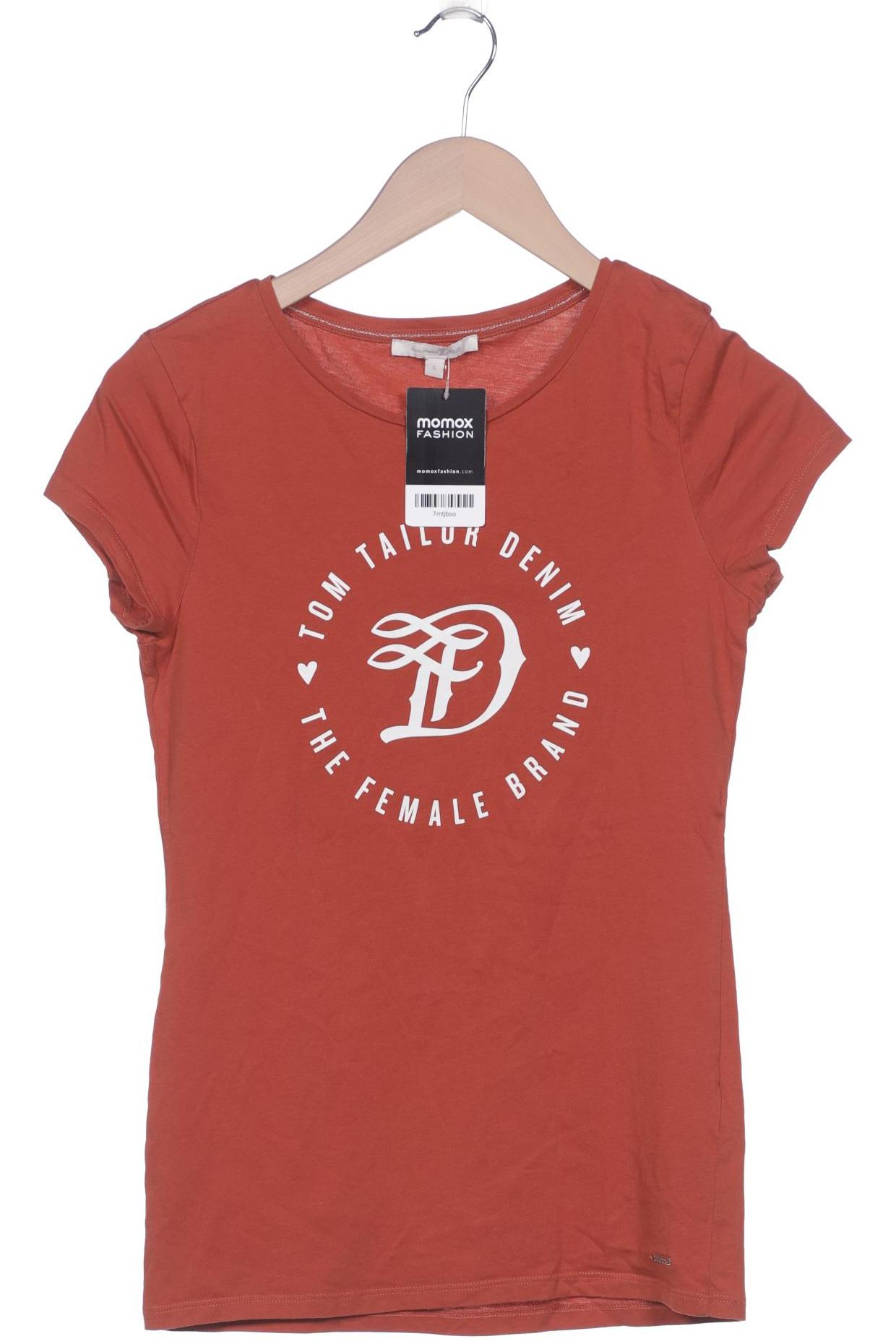 

TOM TAILOR Denim Damen T-Shirt, orange