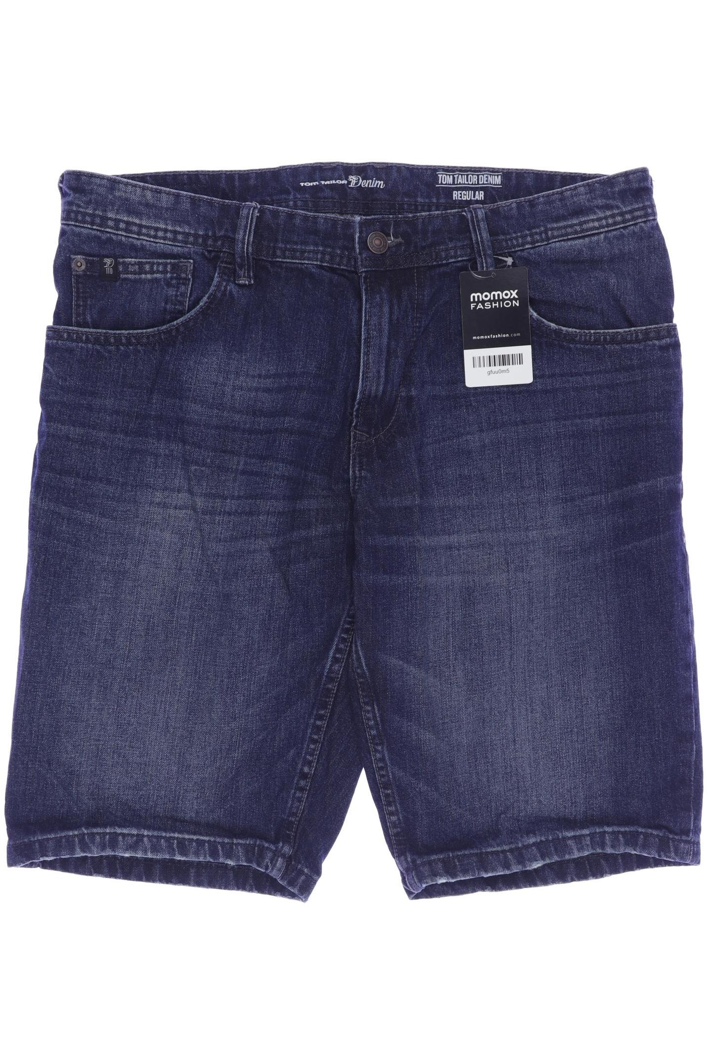 

TOM Tailor Denim Herren Shorts, marineblau, Gr. 52