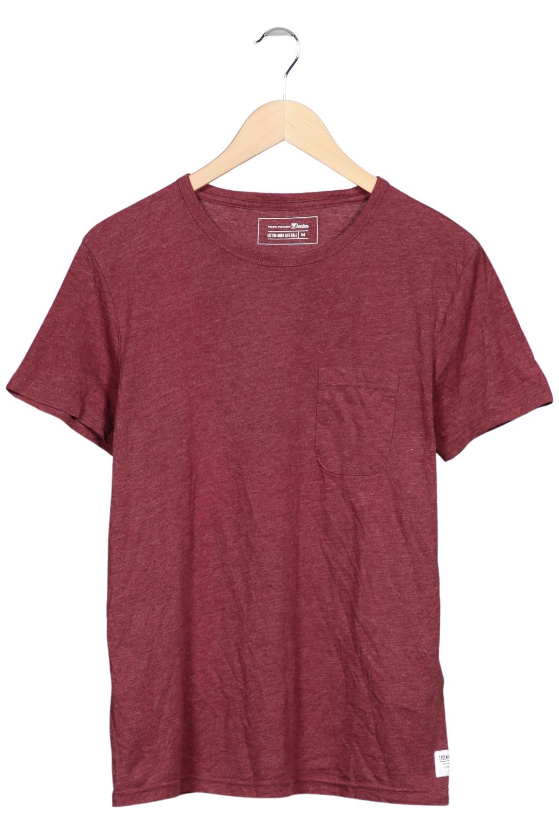 

TOM Tailor Denim Herren T-Shirt, bordeaux, Gr. 48