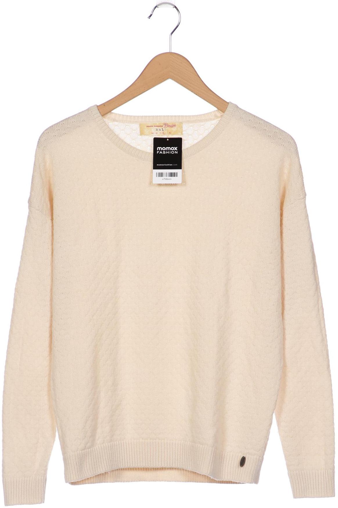 

TOM TAILOR Denim Damen Pullover, cremeweiß