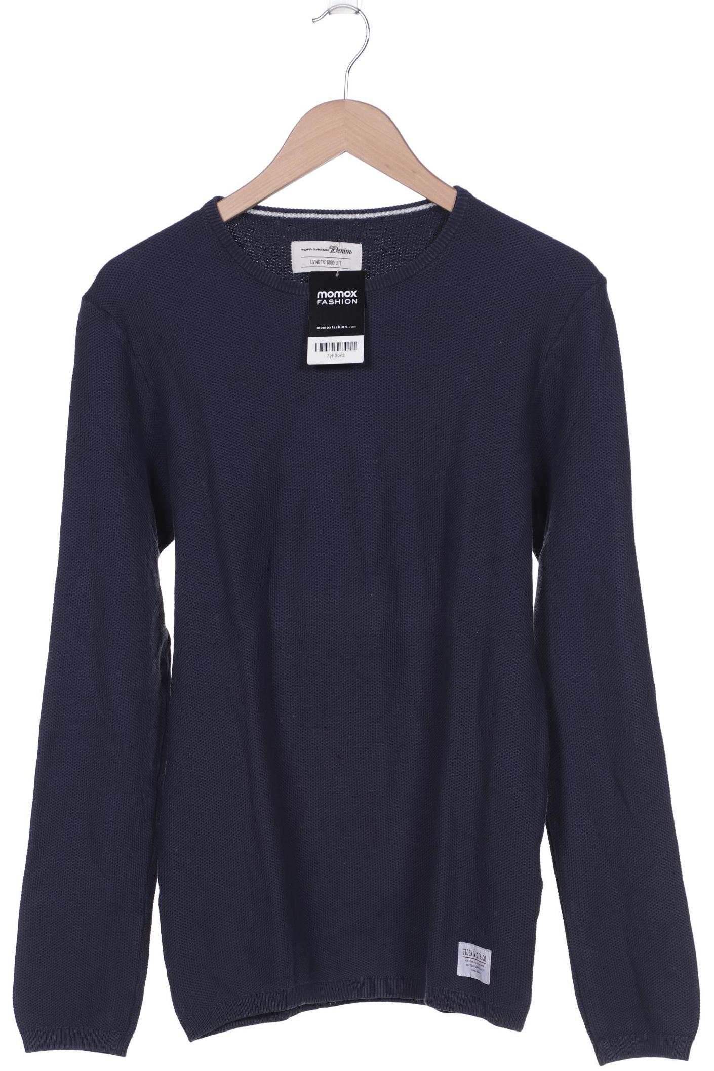 

TOM TAILOR Denim Herren Pullover, marineblau